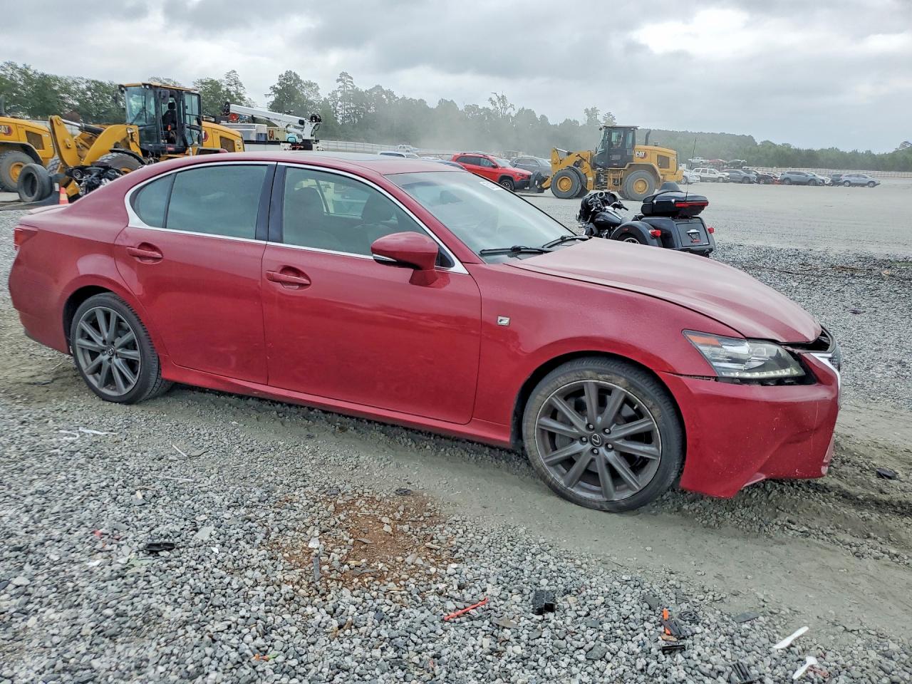 2013 Lexus Gs 350 Red vin: JTHBE1BL2D5010530