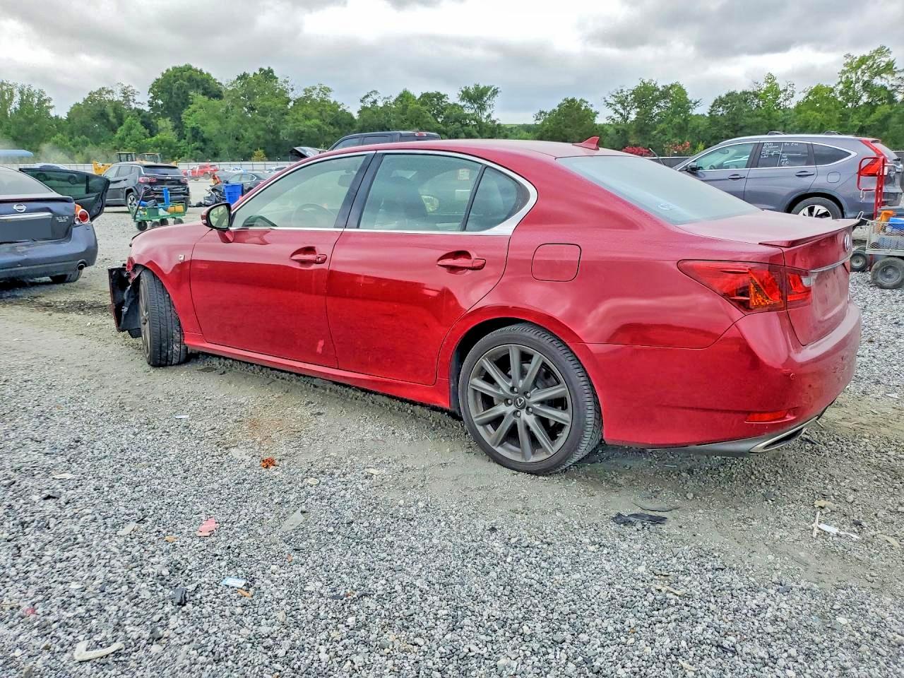 2013 Lexus Gs 350 Red vin: JTHBE1BL2D5010530