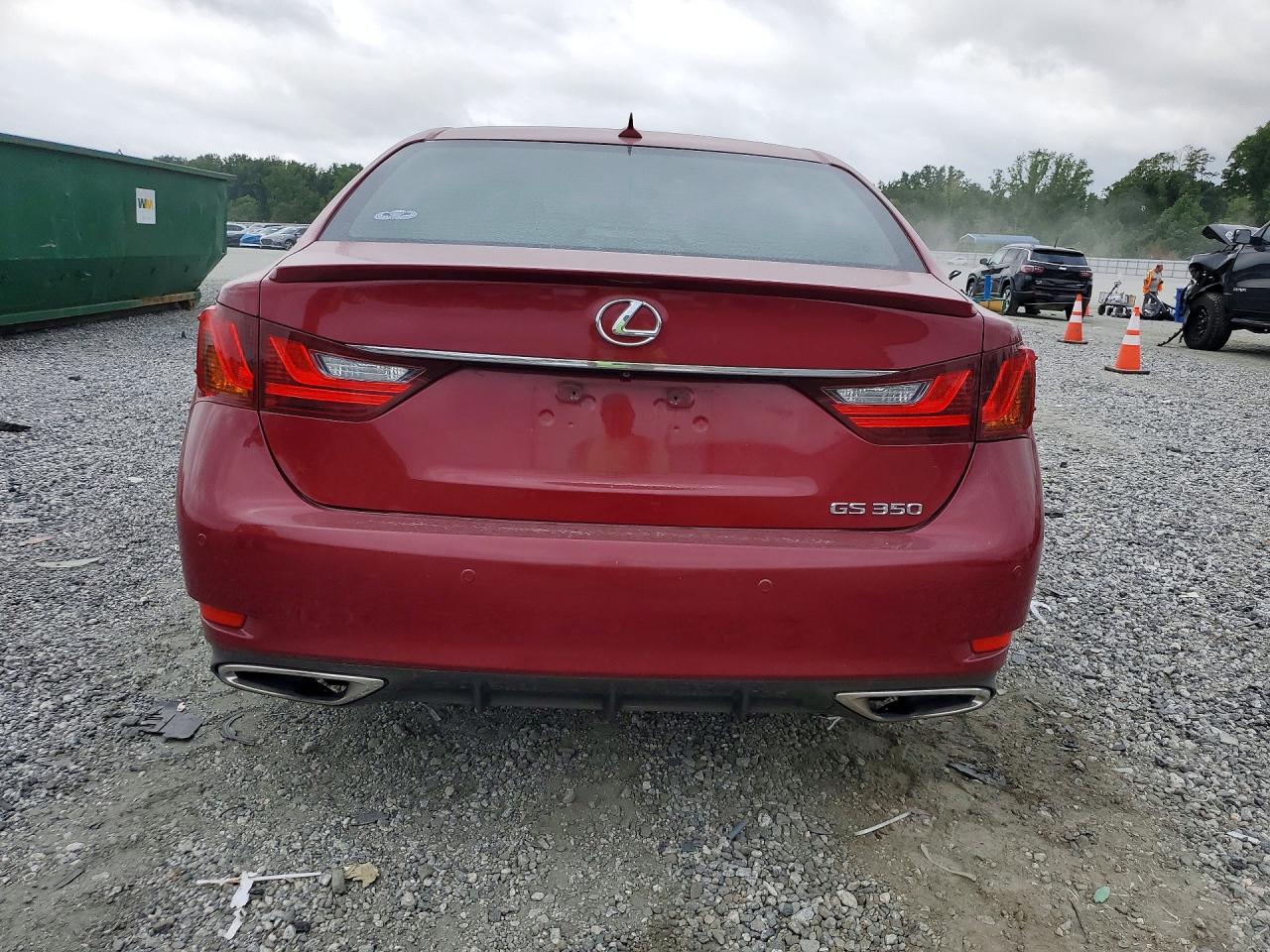 2013 Lexus Gs 350 Red vin: JTHBE1BL2D5010530
