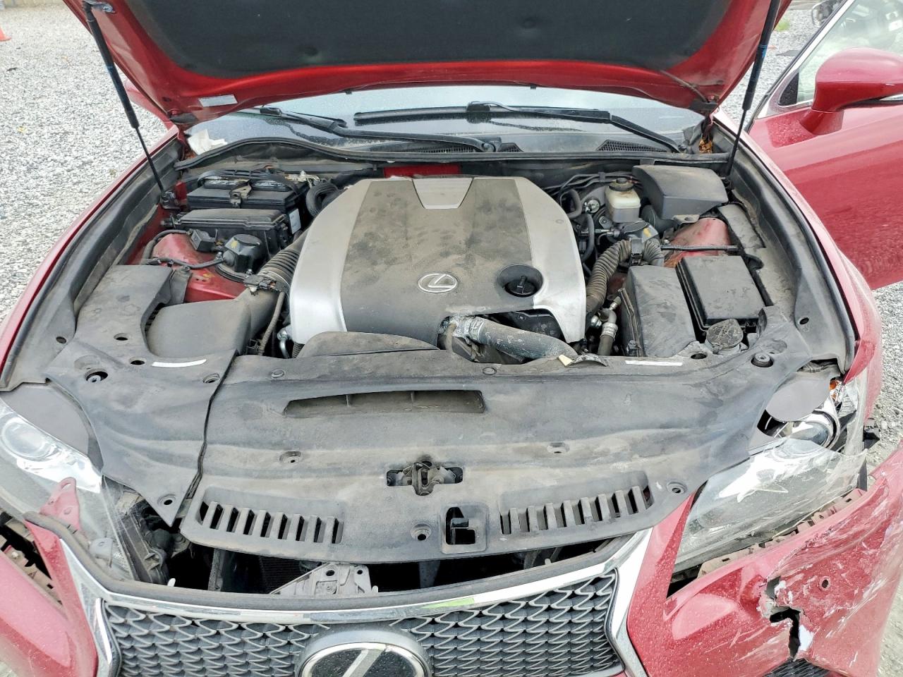 2013 Lexus Gs 350 Red vin: JTHBE1BL2D5010530