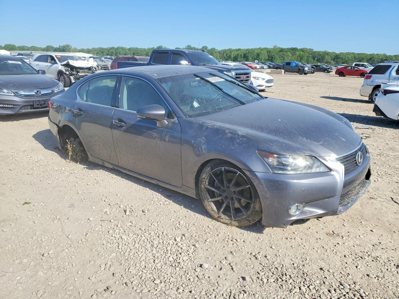 2013 Lexus Gs 350 Gray vin: JTHBE1BL2D5011130