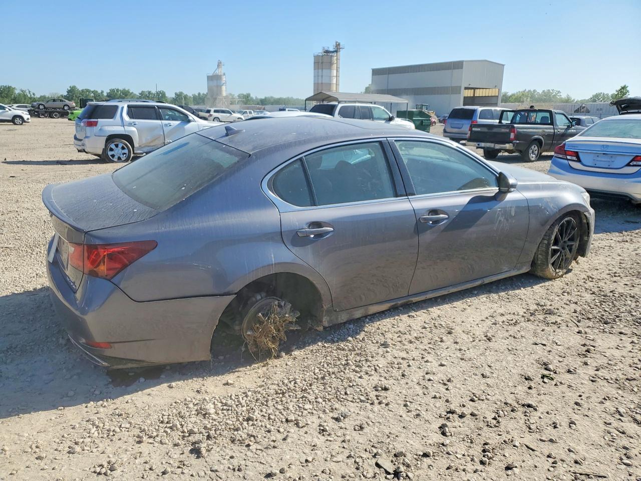 2013 Lexus Gs 350 Gray vin: JTHBE1BL2D5011130