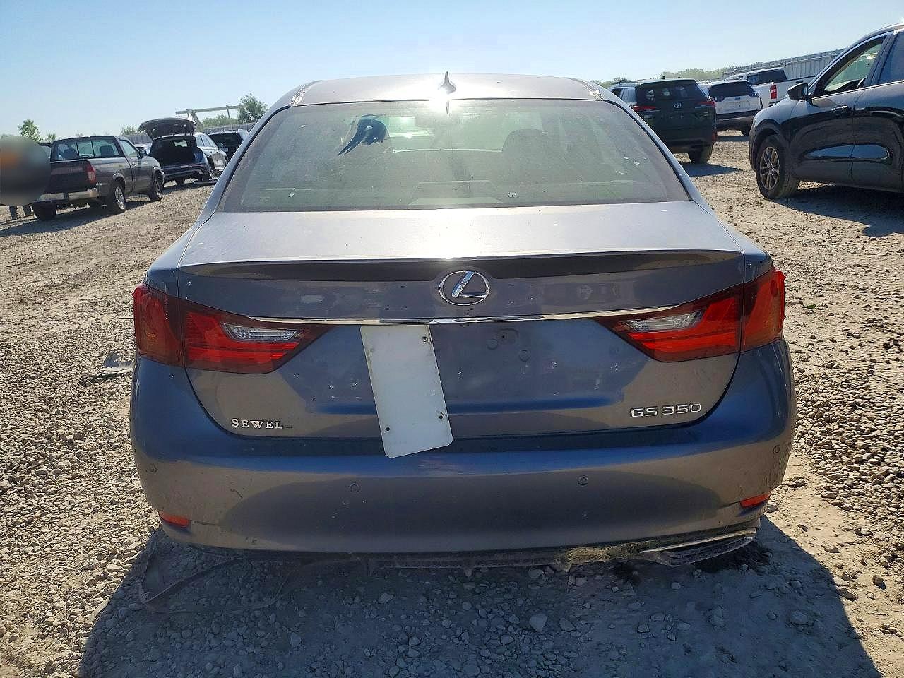 2013 Lexus Gs 350 Gray vin: JTHBE1BL2D5011130