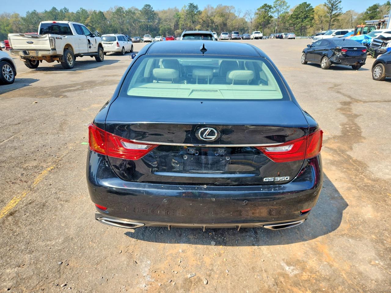 2013 Lexus Gs 350 Base Черный vin: JTHBE1BL2D5013475