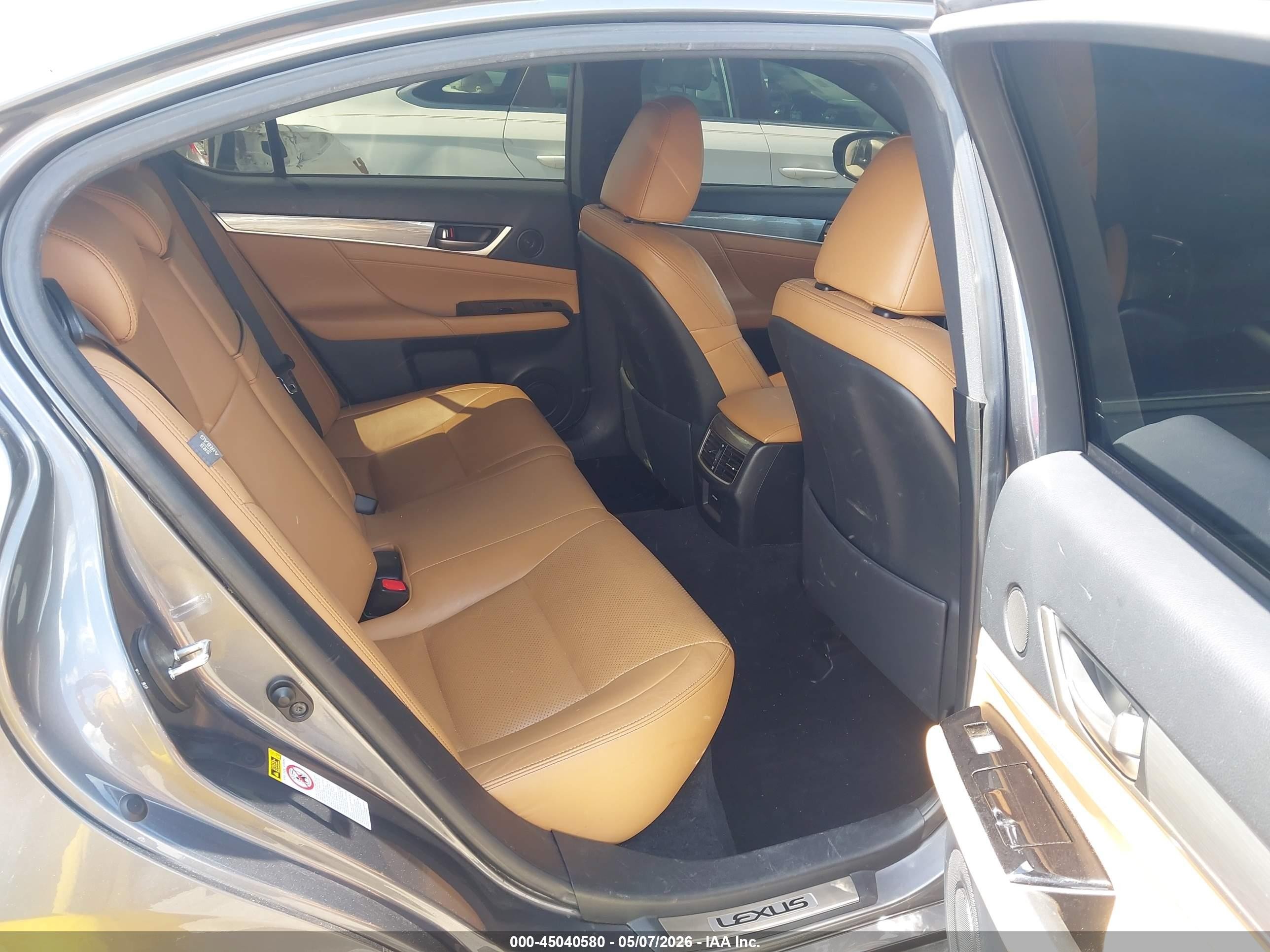 2013 Lexus Gs 350 Gray vin: JTHBE1BL2D5020376