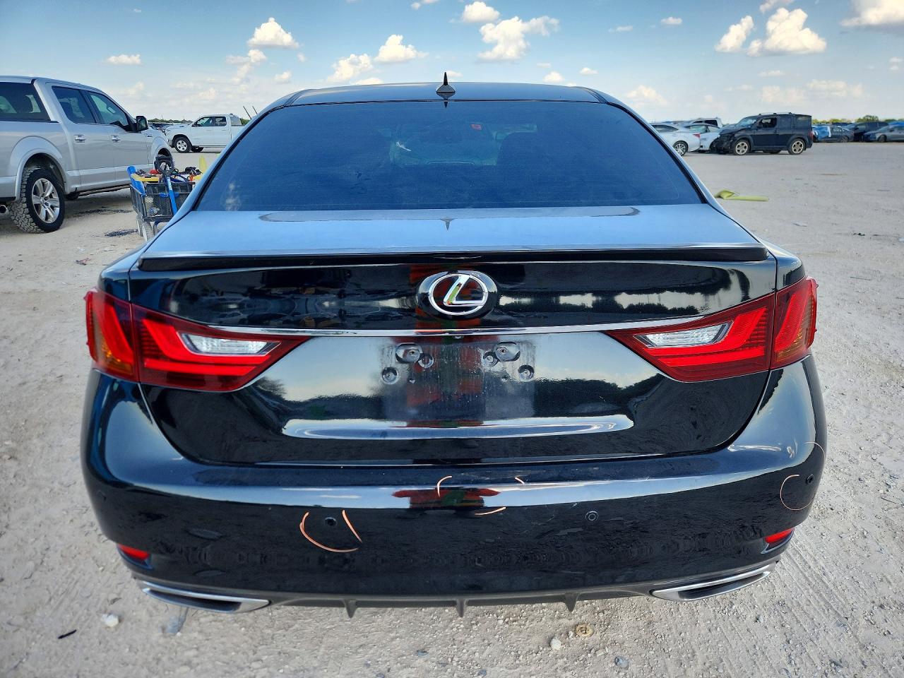 2013 Lexus Gs 350 Black vin: JTHBE1BL2D5022337
