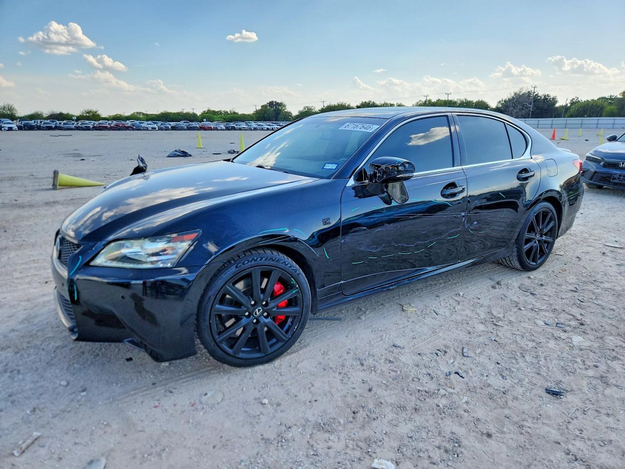 2013 Lexus Gs 350 Black vin: JTHBE1BL2D5022337