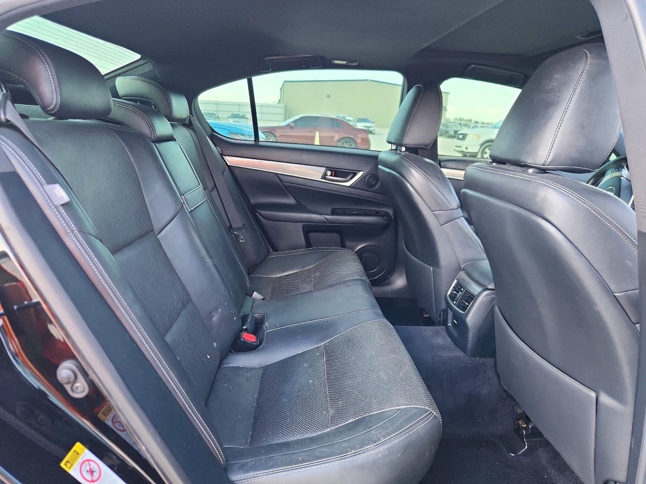 2013 Lexus Gs 350 Black vin: JTHBE1BL2D5022337