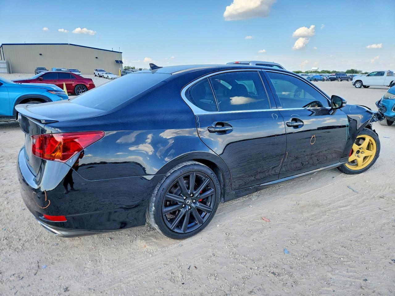 2013 Lexus Gs 350 Black vin: JTHBE1BL2D5022337