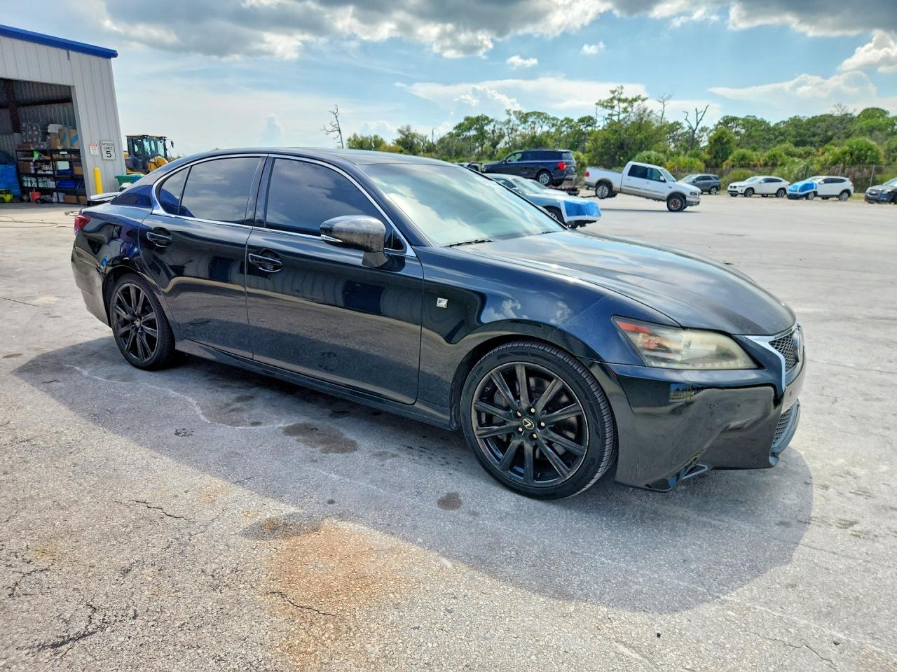 2013 Lexus Gs 350 Black vin: JTHBE1BL2D5024413