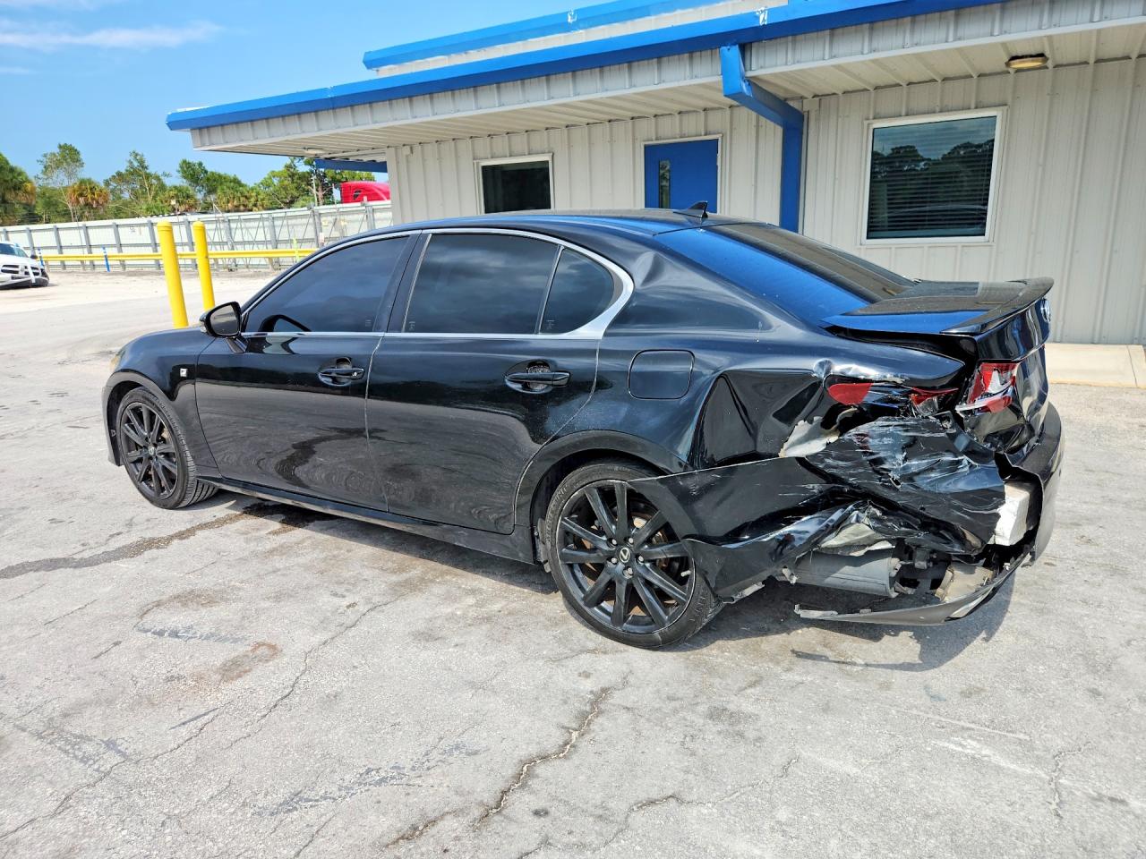 2013 Lexus Gs 350 Black vin: JTHBE1BL2D5024413