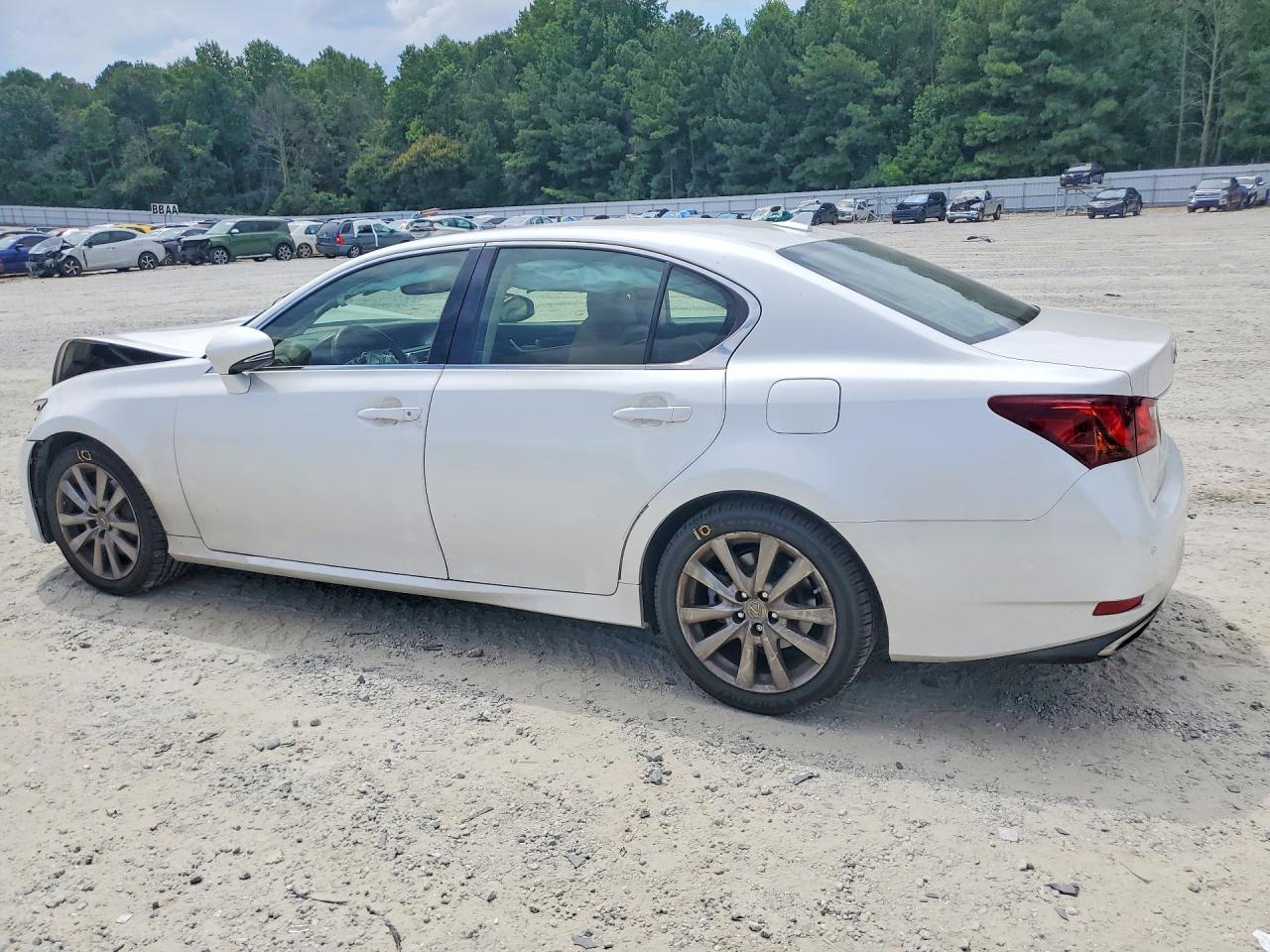 2013 Lexus Gs 350 White vin: JTHBE1BL2D5025674