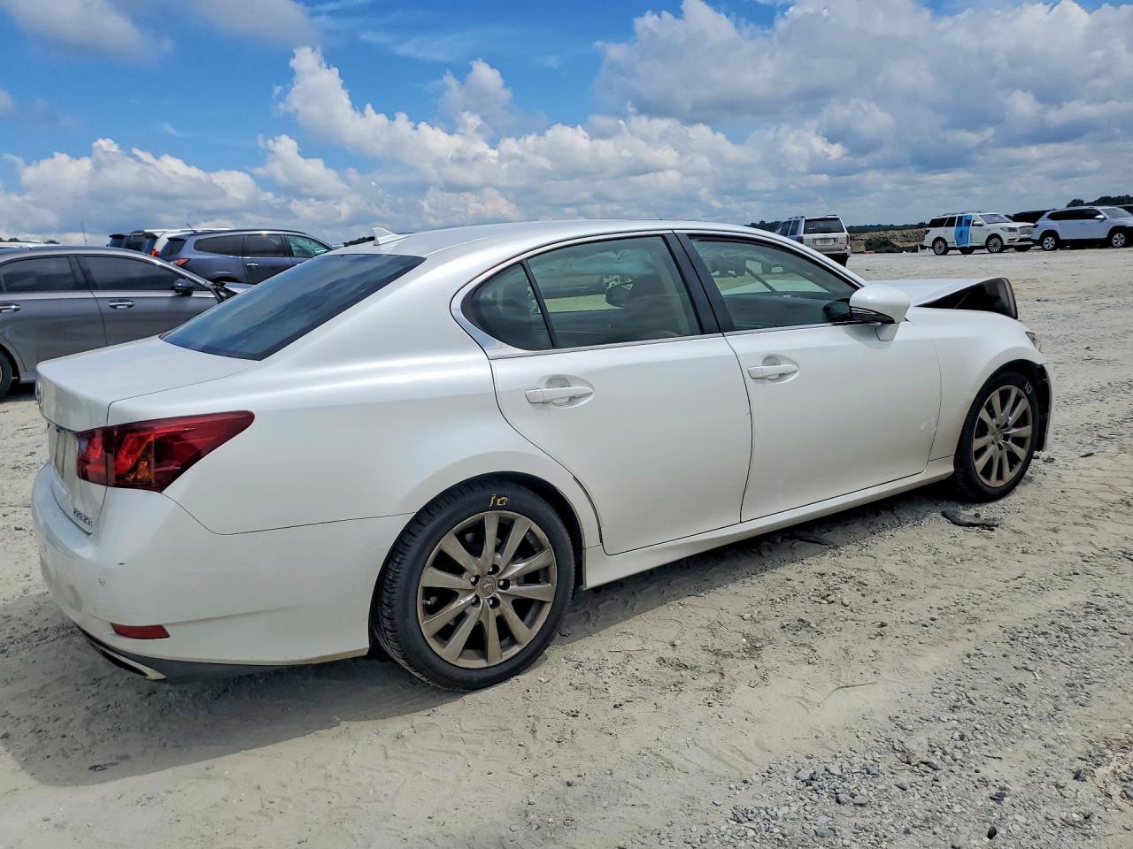 2013 Lexus Gs 350 White vin: JTHBE1BL2D5025674