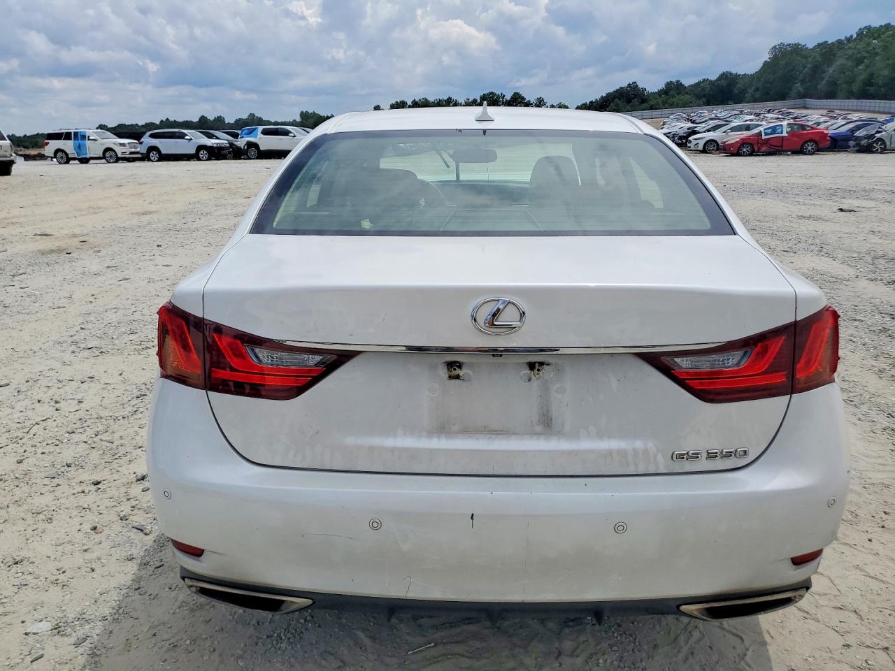 2013 Lexus Gs 350 White vin: JTHBE1BL2D5025674
