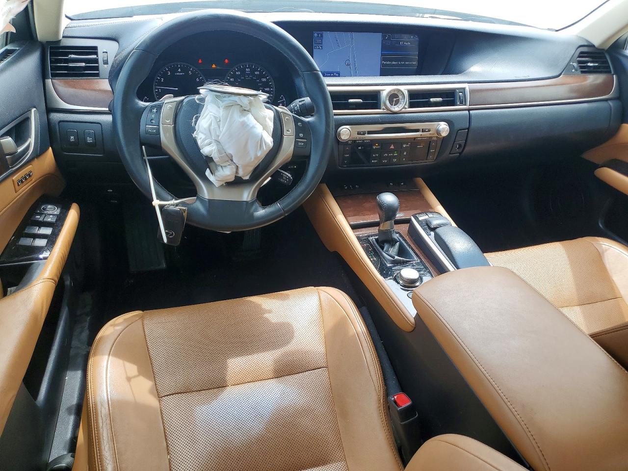 2013 Lexus Gs 350 White vin: JTHBE1BL2D5025674
