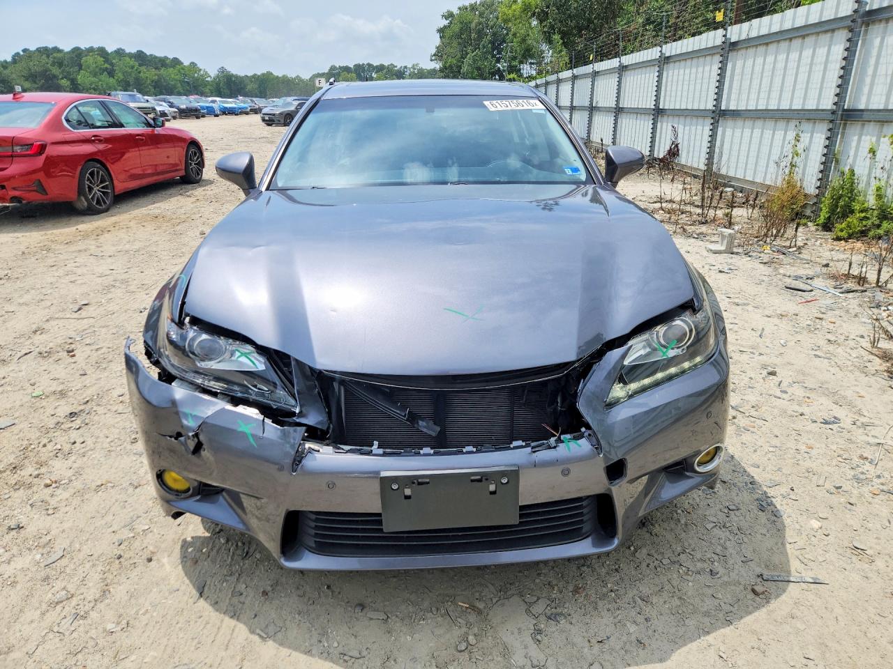 2013 Lexus Gs 350 Gray vin: JTHBE1BL2D5026470