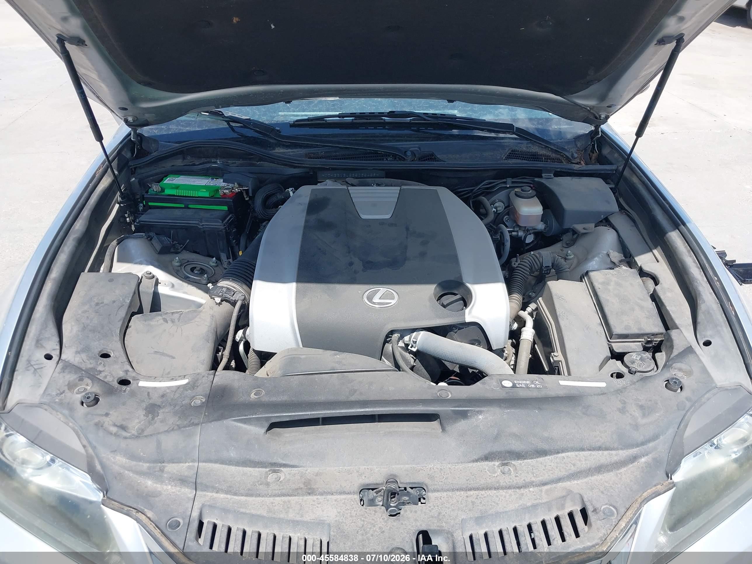 2014 Lexus Gs 350   Silver vin: JTHBE1BL2E5035459