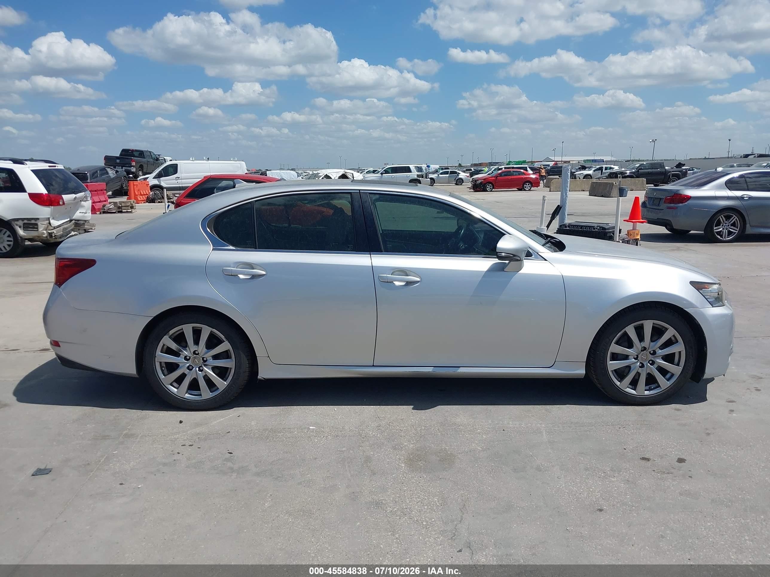 2014 Lexus Gs 350   Silver vin: JTHBE1BL2E5035459