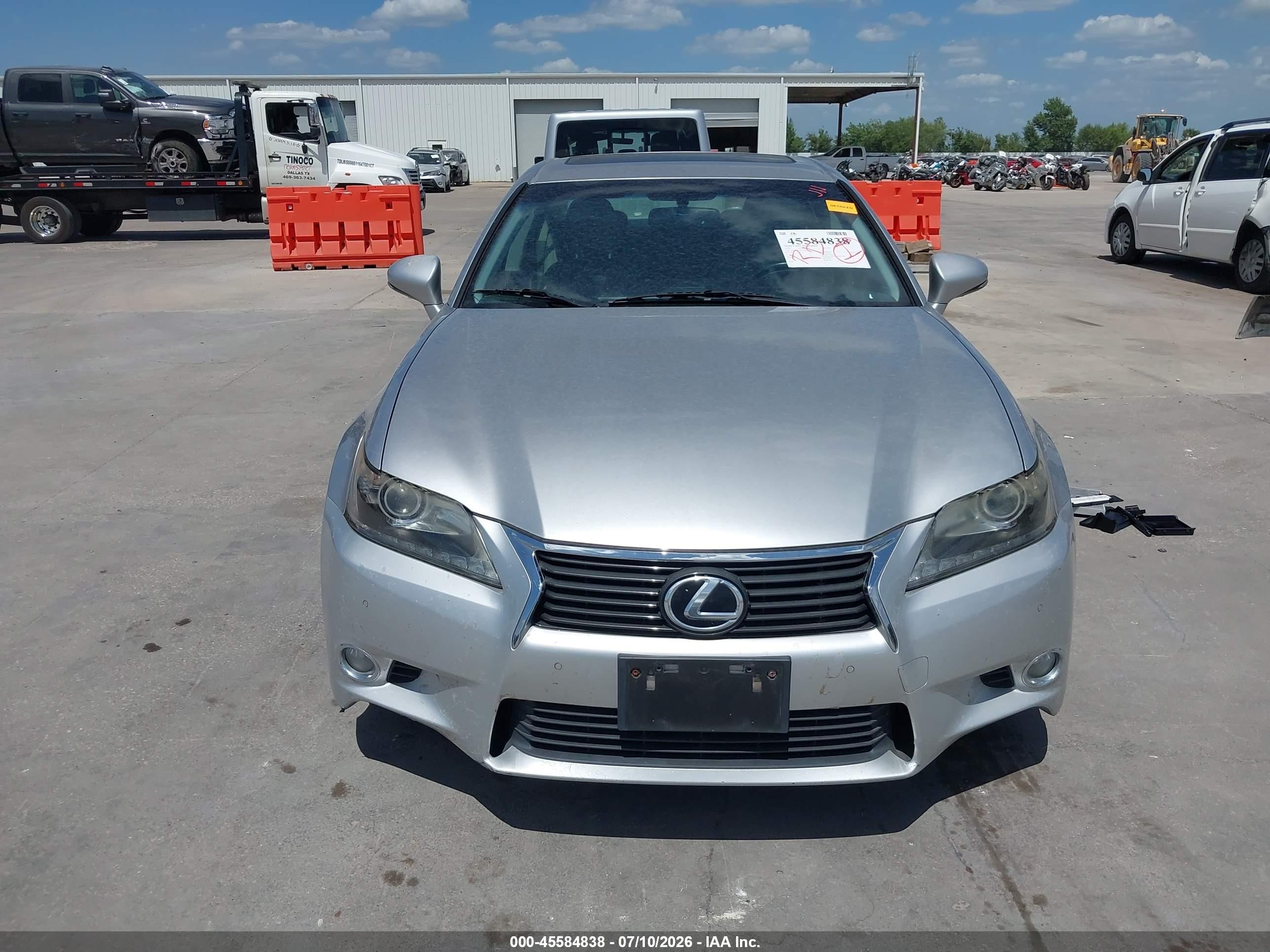 2014 Lexus Gs 350   Silver vin: JTHBE1BL2E5035459