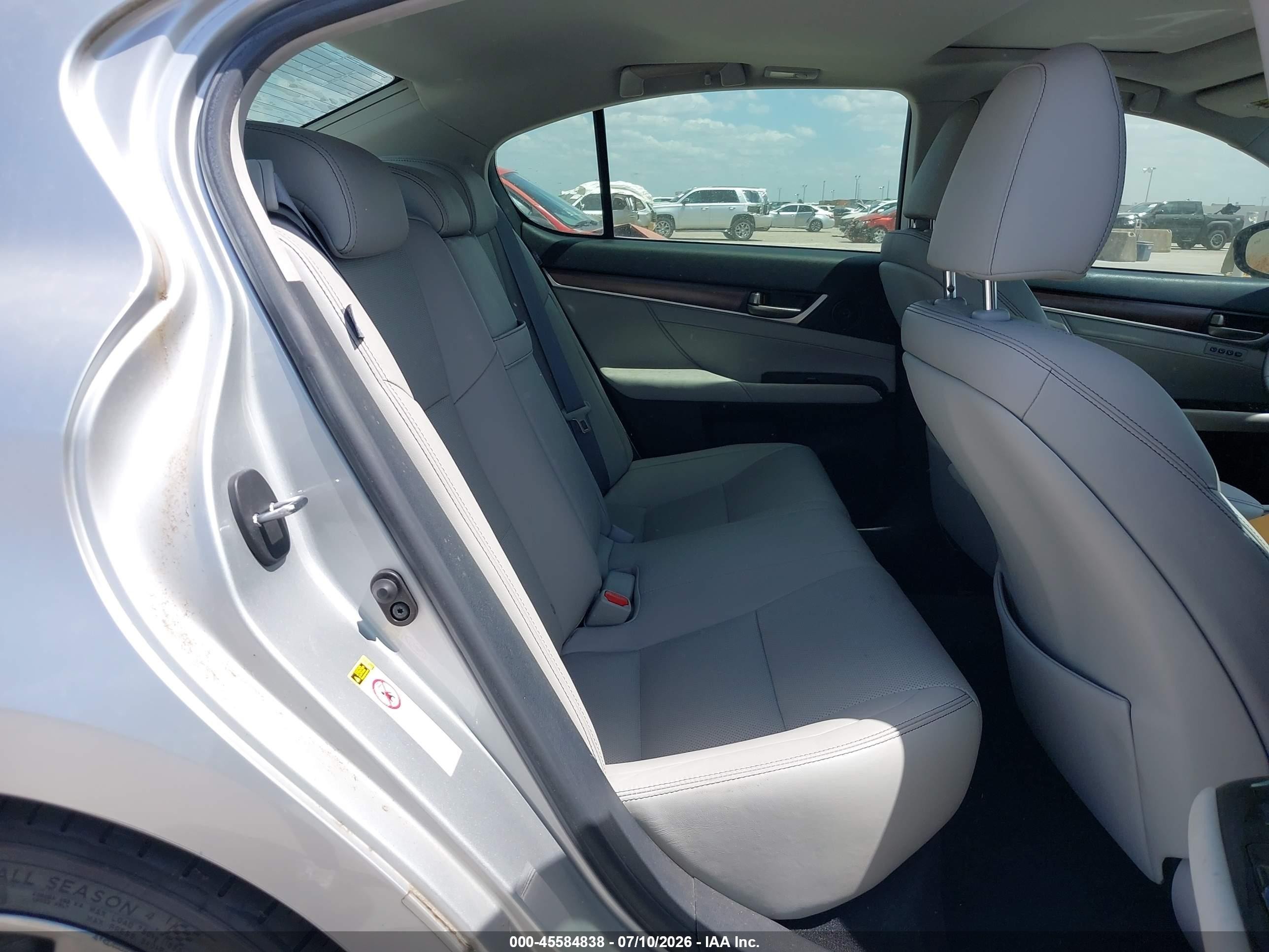2014 Lexus Gs 350   Silver vin: JTHBE1BL2E5035459