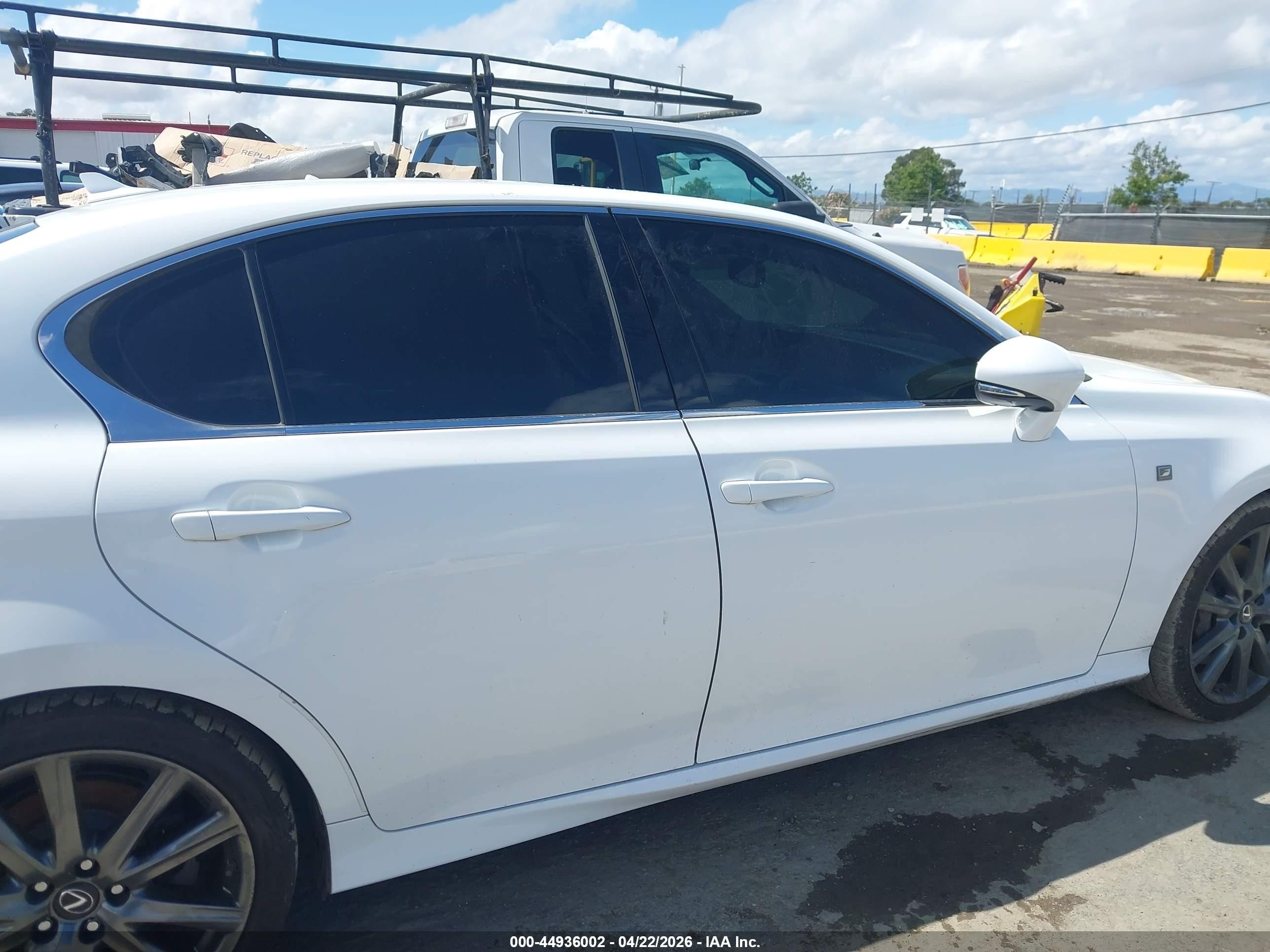 2014 Lexus Gs 350   White vin: JTHBE1BL2E5036675