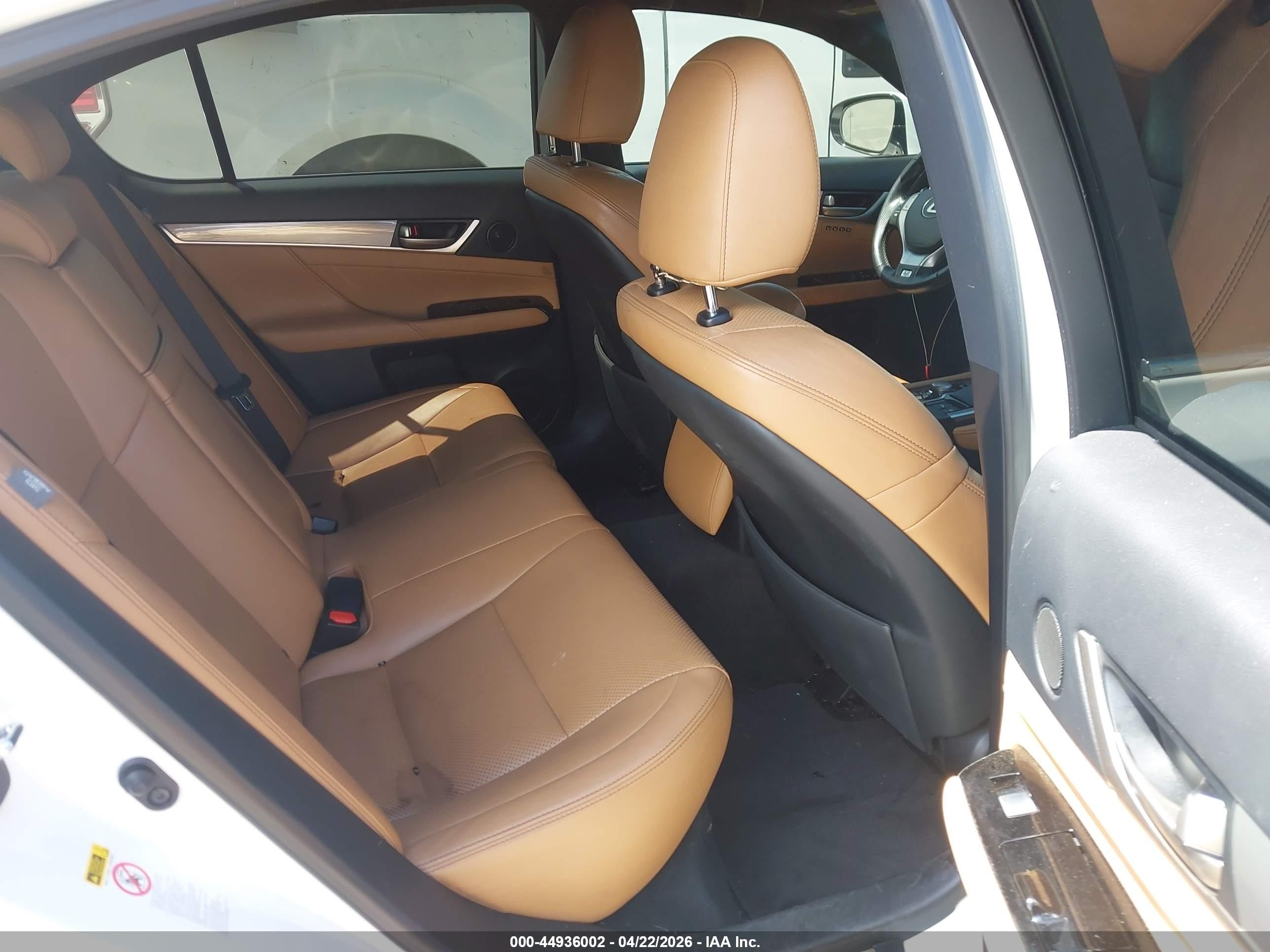 2014 Lexus Gs 350   White vin: JTHBE1BL2E5036675