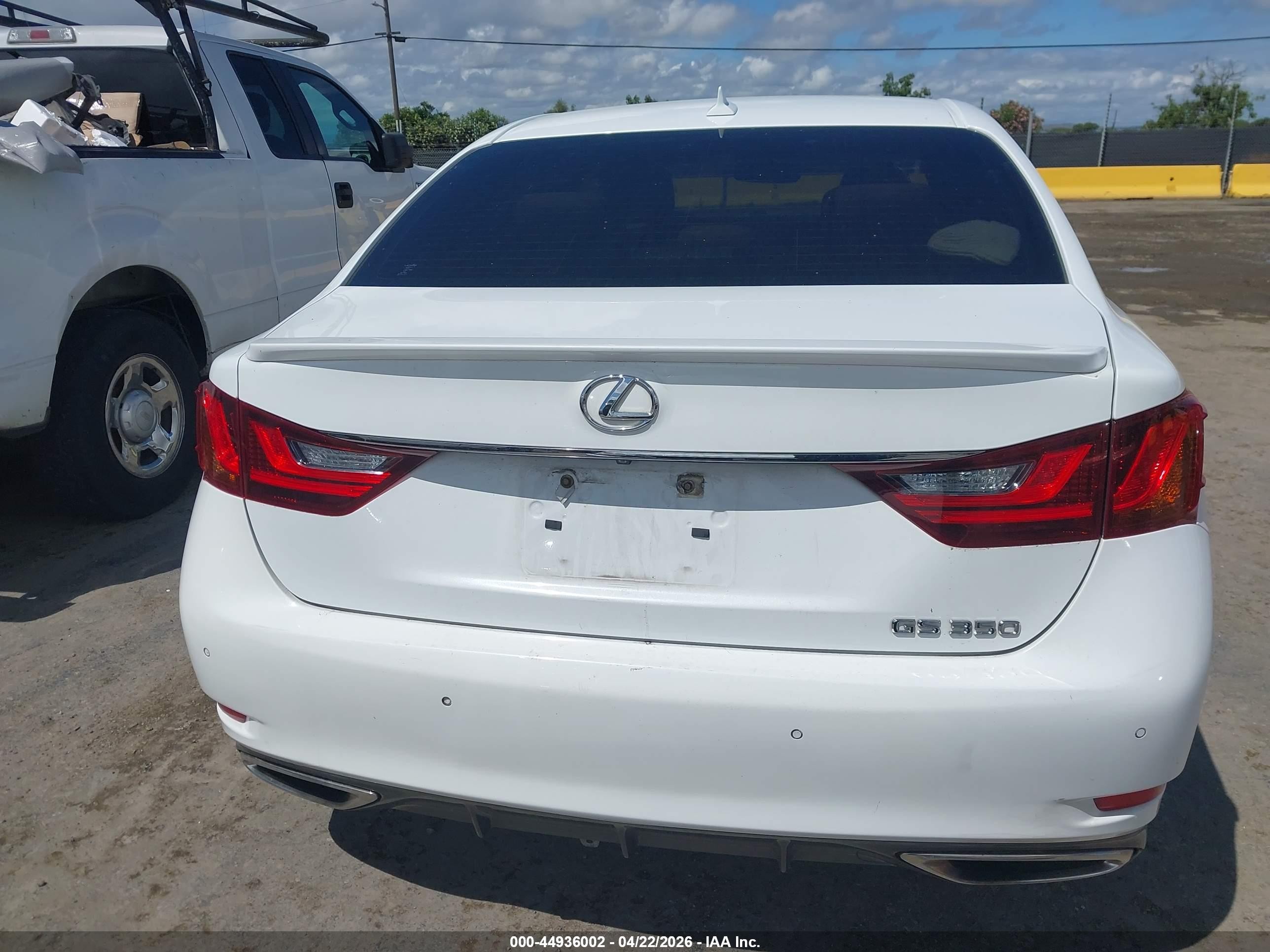 2014 Lexus Gs 350   White vin: JTHBE1BL2E5036675