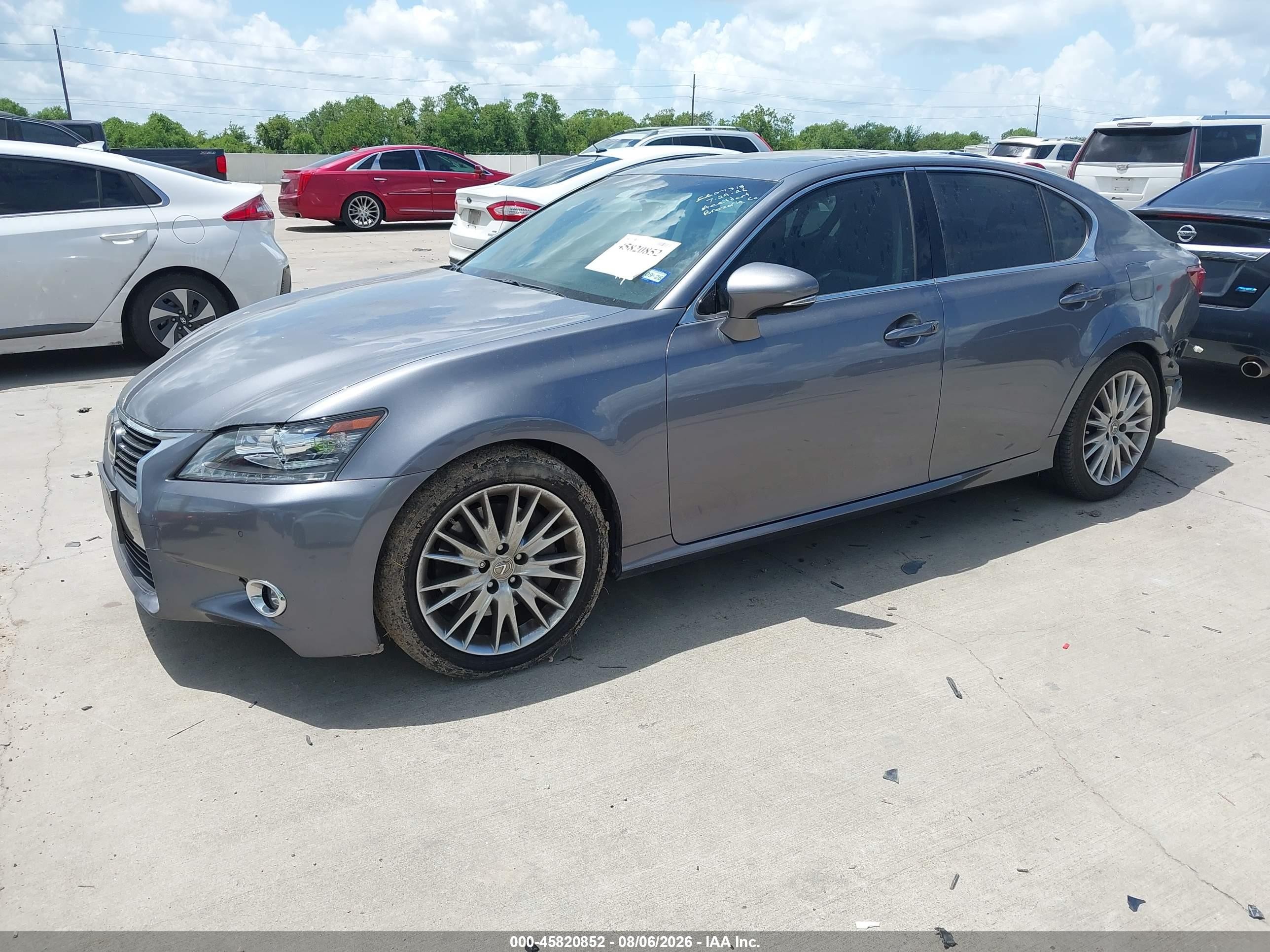 2014 Lexus Gs 350   Серый vin: JTHBE1BL2E5037423