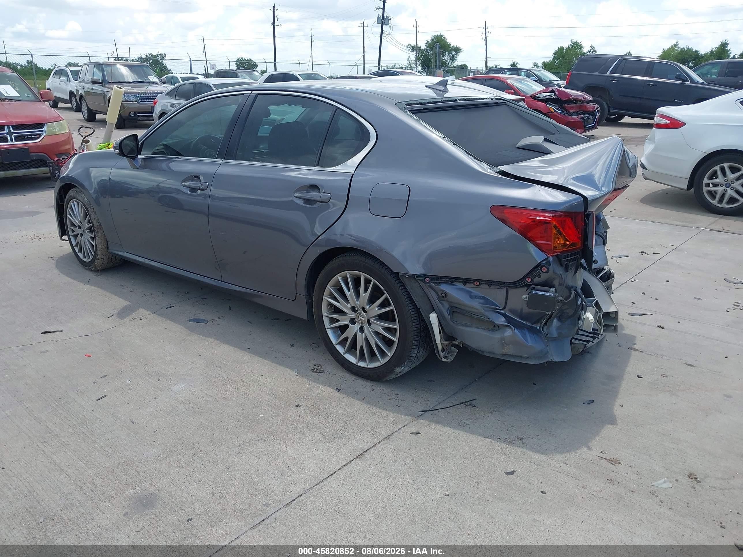 2014 Lexus Gs 350   Серый vin: JTHBE1BL2E5037423