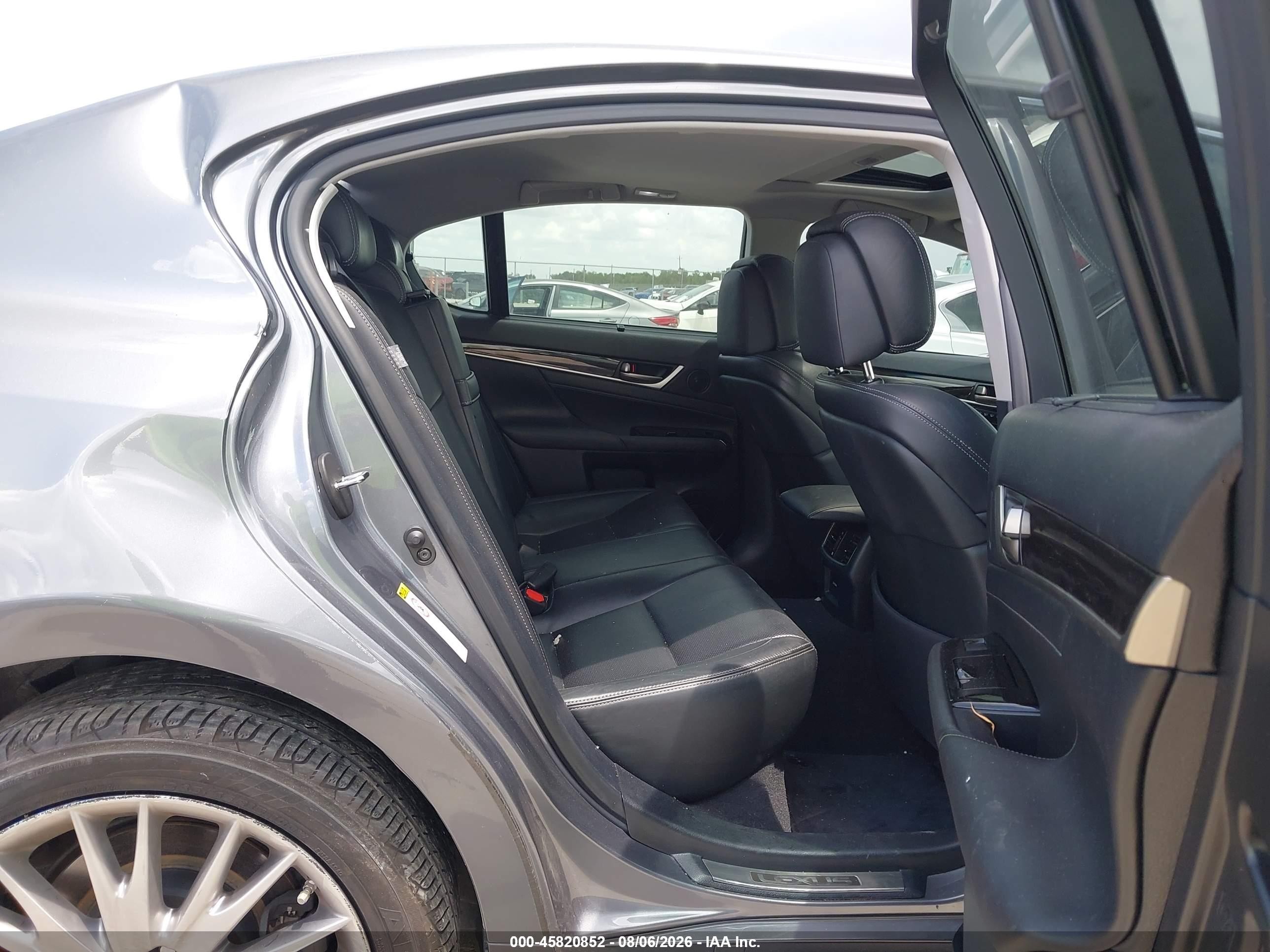 2014 Lexus Gs 350   Серый vin: JTHBE1BL2E5037423