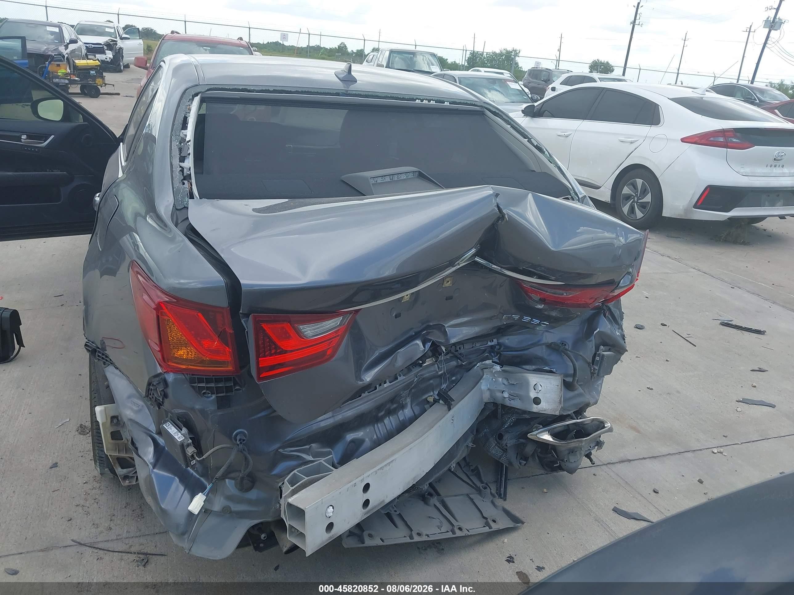 2014 Lexus Gs 350   Серый vin: JTHBE1BL2E5037423
