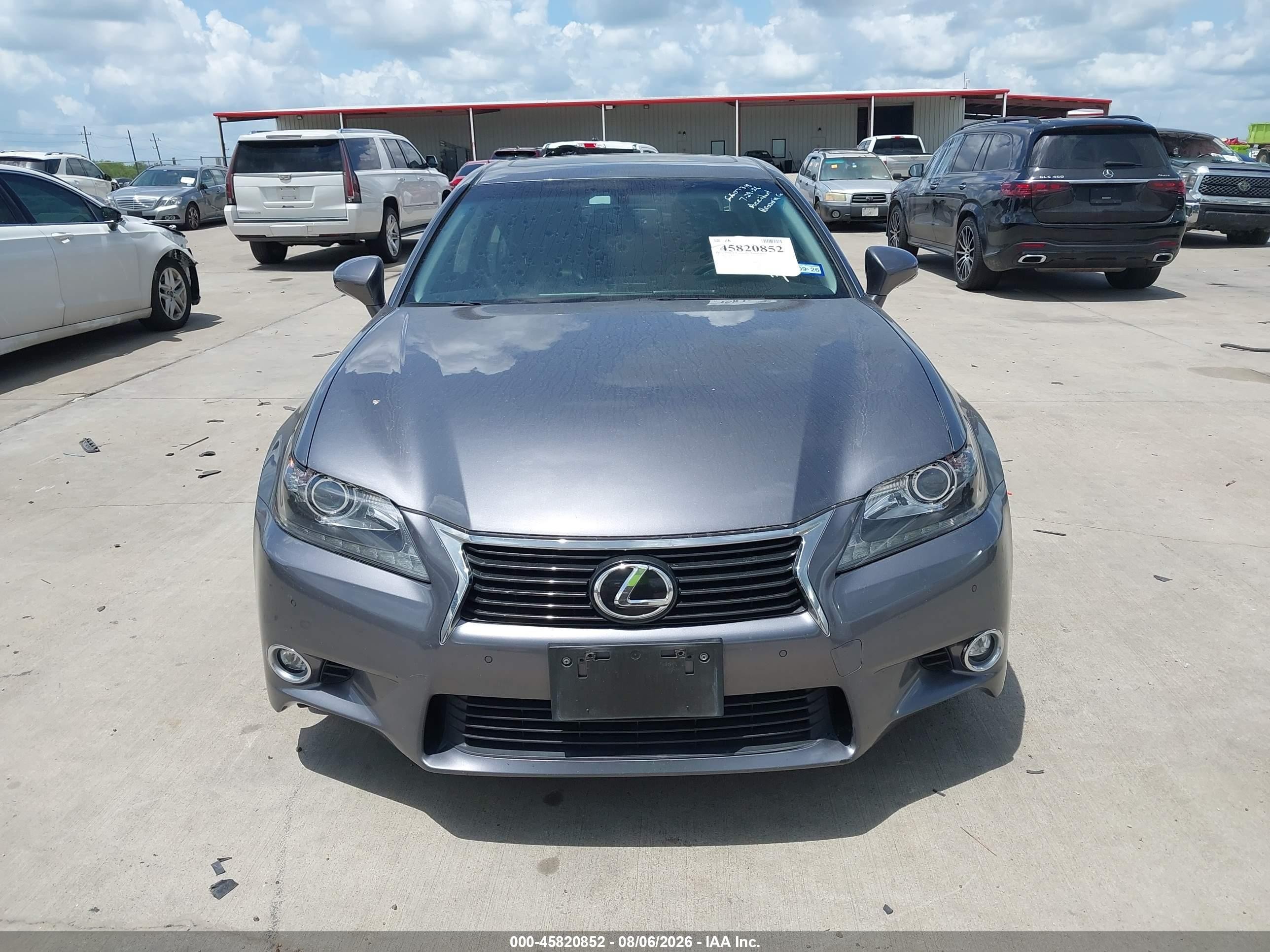 2014 Lexus Gs 350   Серый vin: JTHBE1BL2E5037423