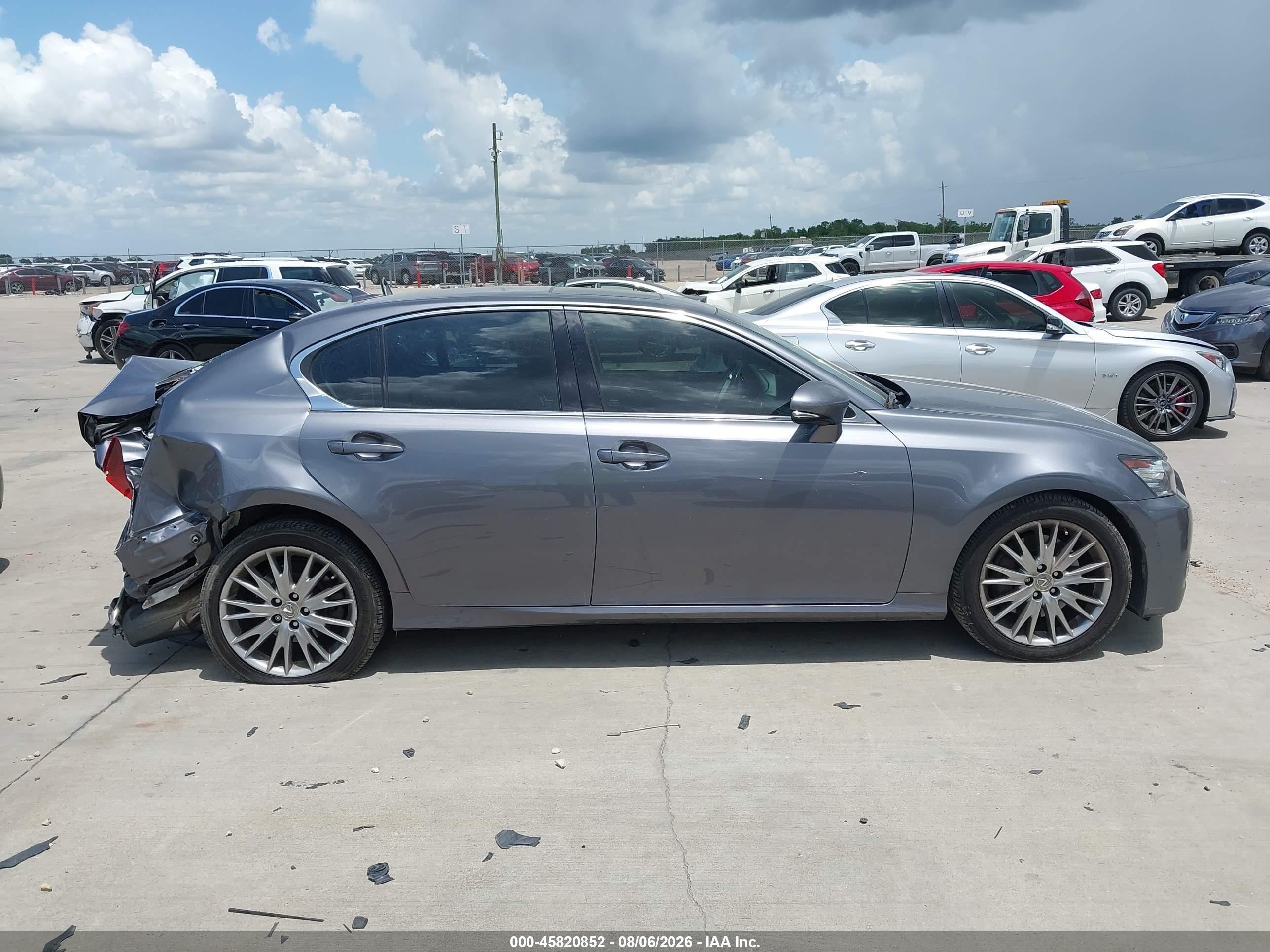 2014 Lexus Gs 350   Серый vin: JTHBE1BL2E5037423