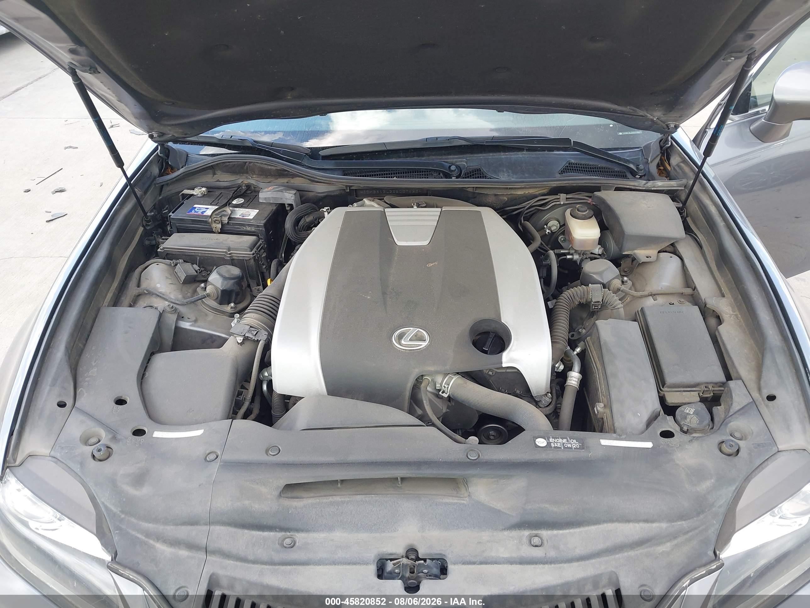 2014 Lexus Gs 350   Серый vin: JTHBE1BL2E5037423