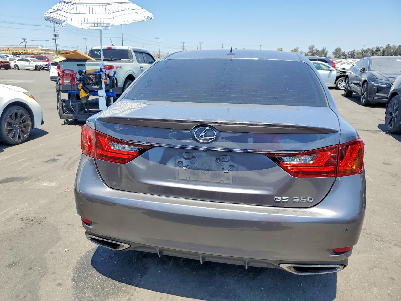 2014 Lexus Gs 350 Gray vin: JTHBE1BL2E5038149