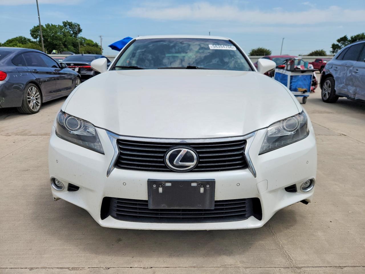 2014 Lexus Gs 350 White vin: JTHBE1BL2E5039253