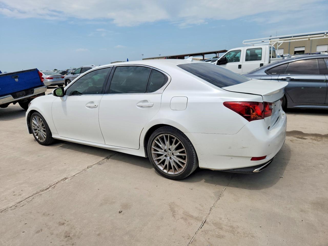 2014 Lexus Gs 350 White vin: JTHBE1BL2E5039253
