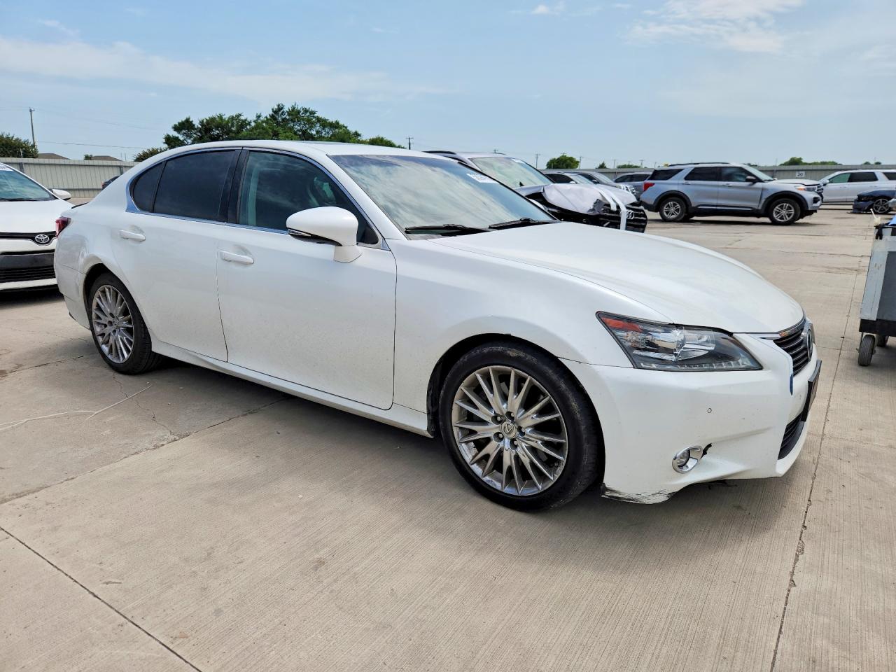 2014 Lexus Gs 350 White vin: JTHBE1BL2E5039253