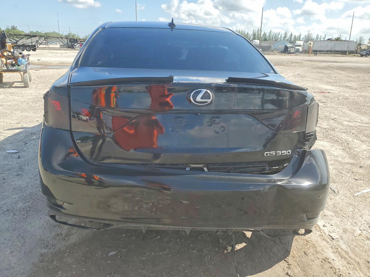 2014 Lexus Gs 350 Black vin: JTHBE1BL2E5040029