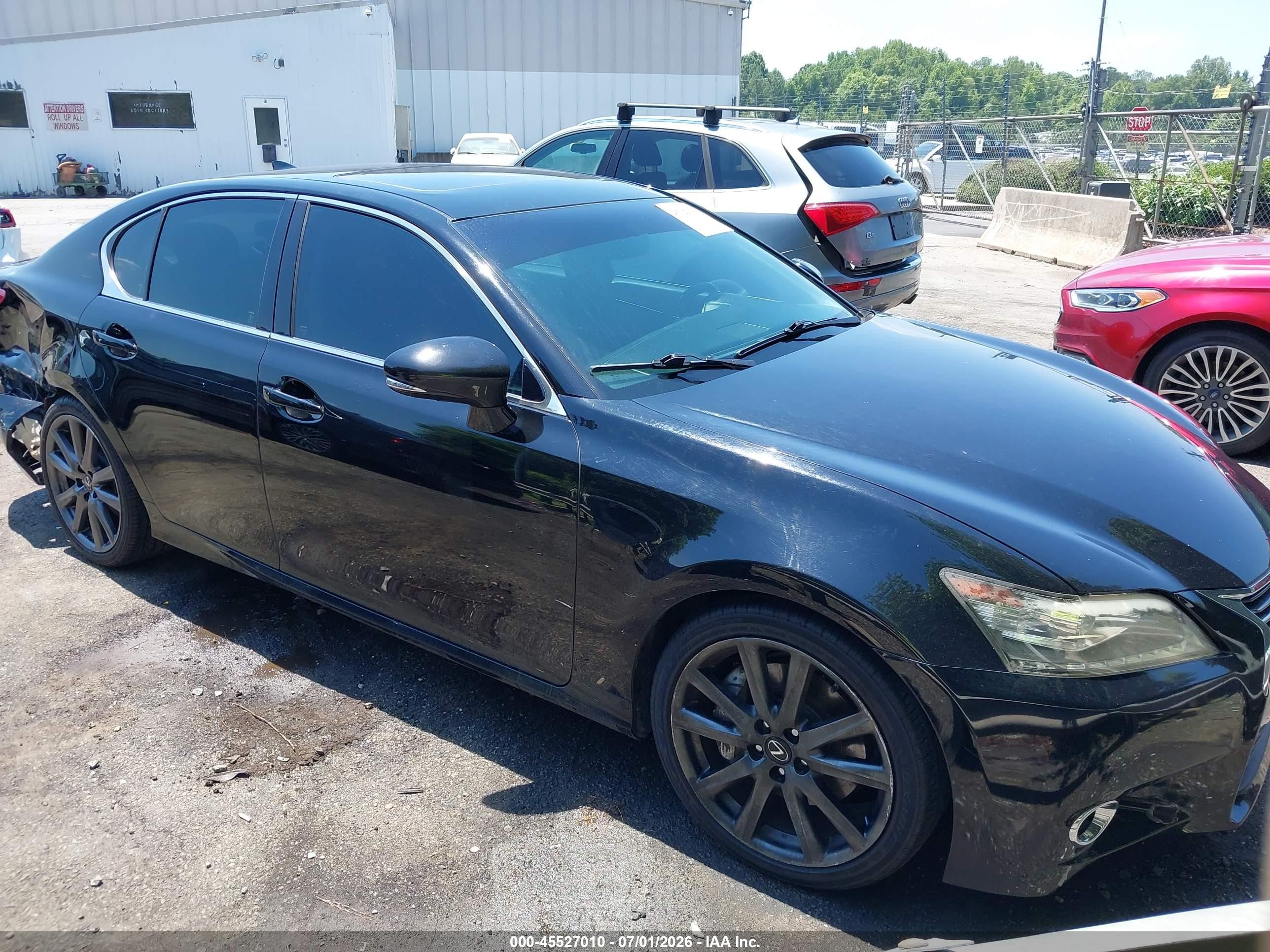 2015 Lexus Gs 350   Black vin: JTHBE1BL2FA000378
