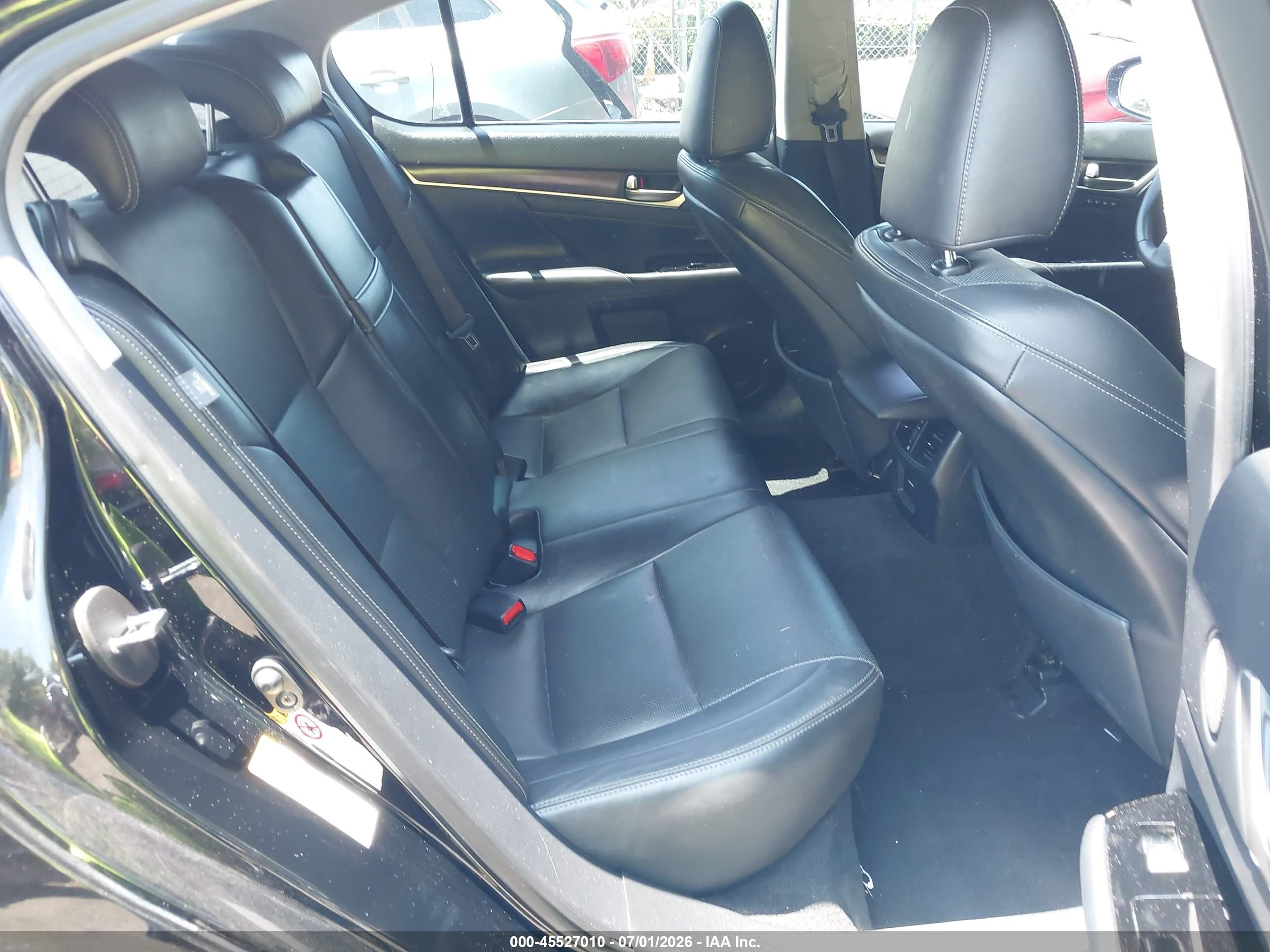 2015 Lexus Gs 350   Black vin: JTHBE1BL2FA000378