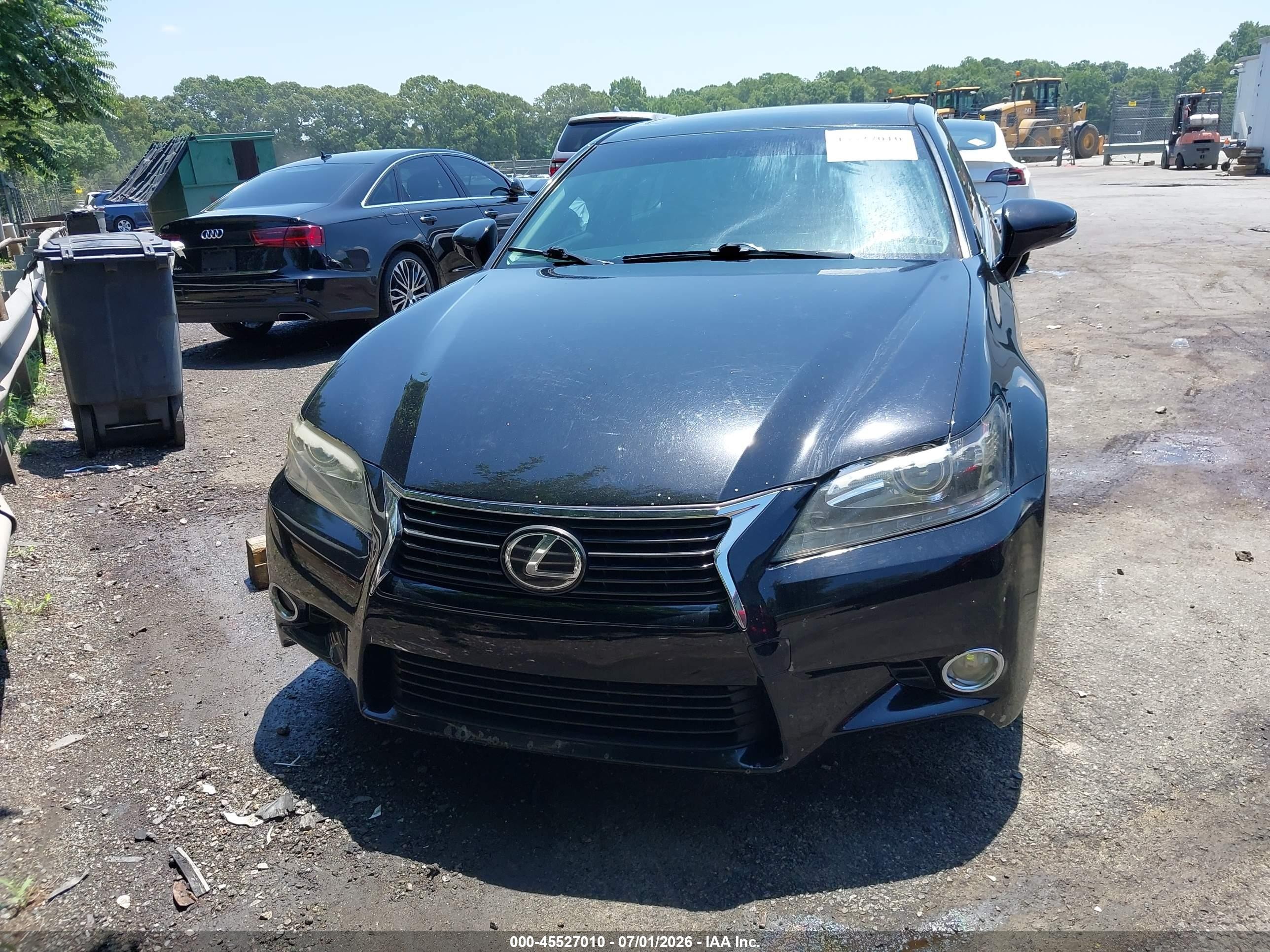 2015 Lexus Gs 350   Black vin: JTHBE1BL2FA000378