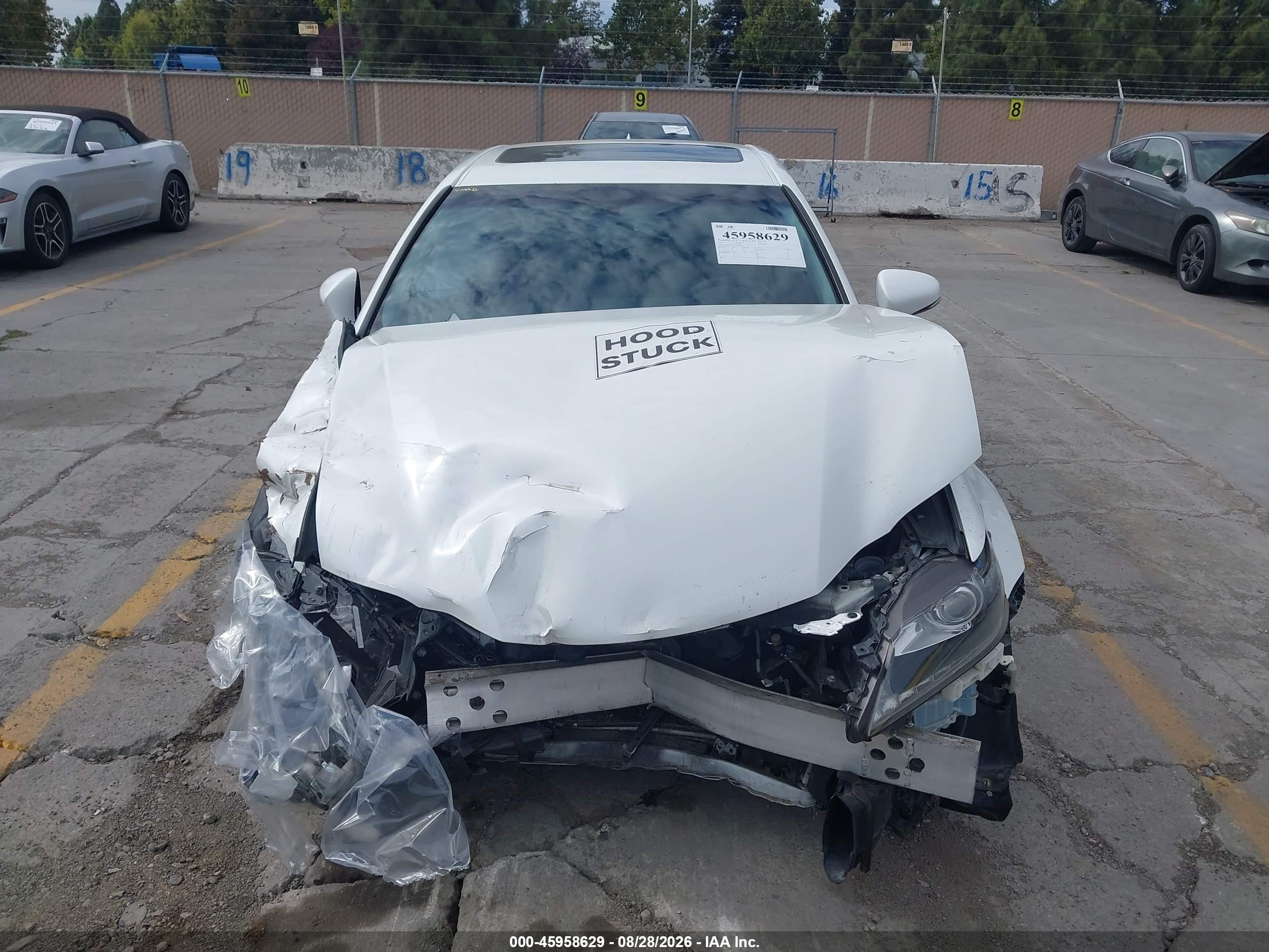 2015 Lexus Gs 350   White vin: JTHBE1BL2FA001093