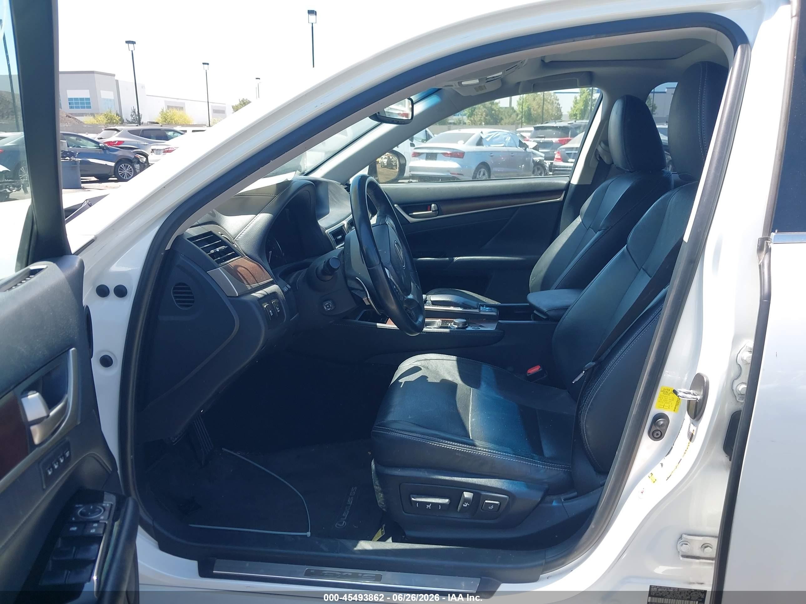 2015 Lexus Gs 350 White vin: JTHBE1BL2FA001434