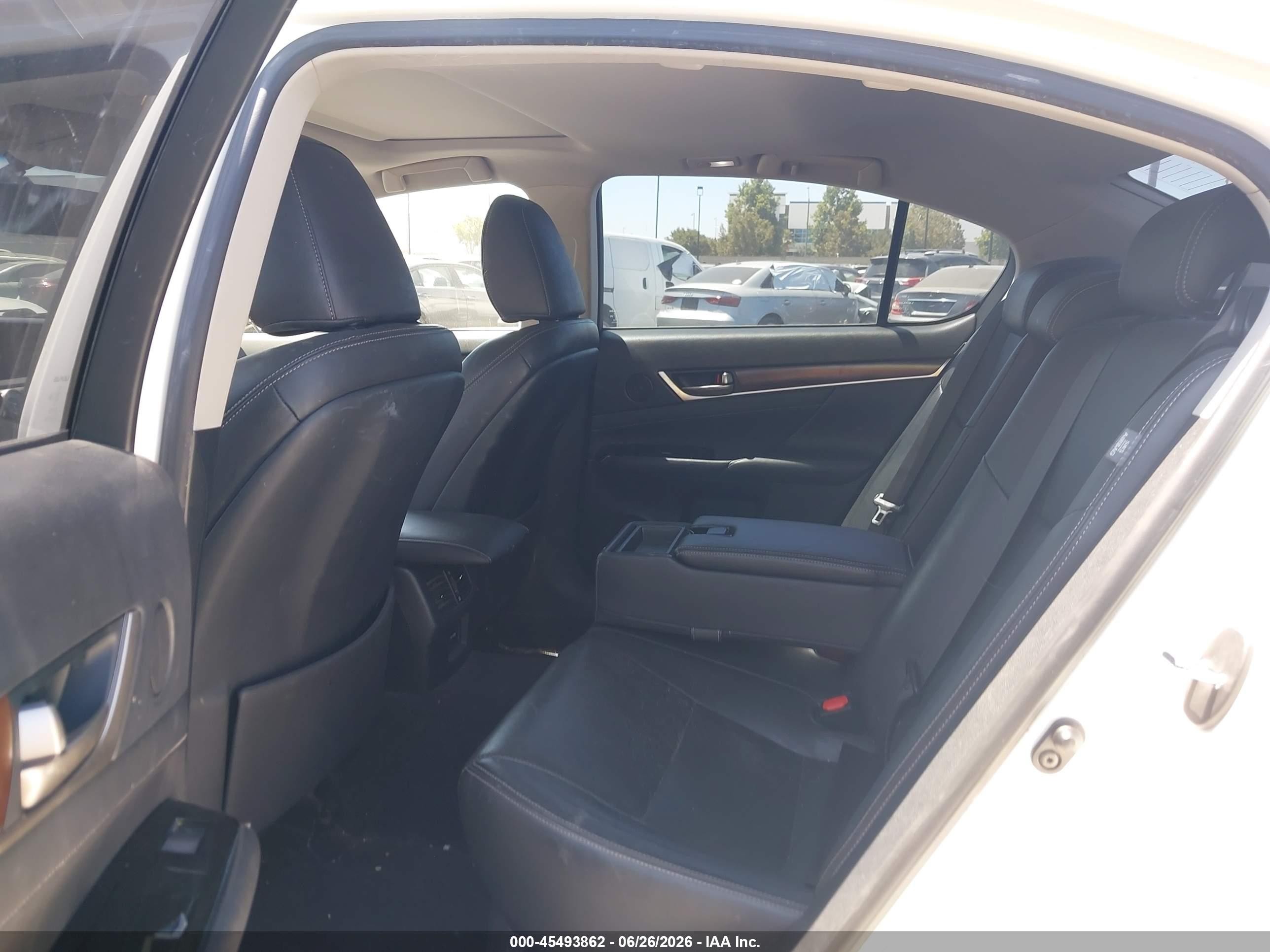 2015 Lexus Gs 350 White vin: JTHBE1BL2FA001434