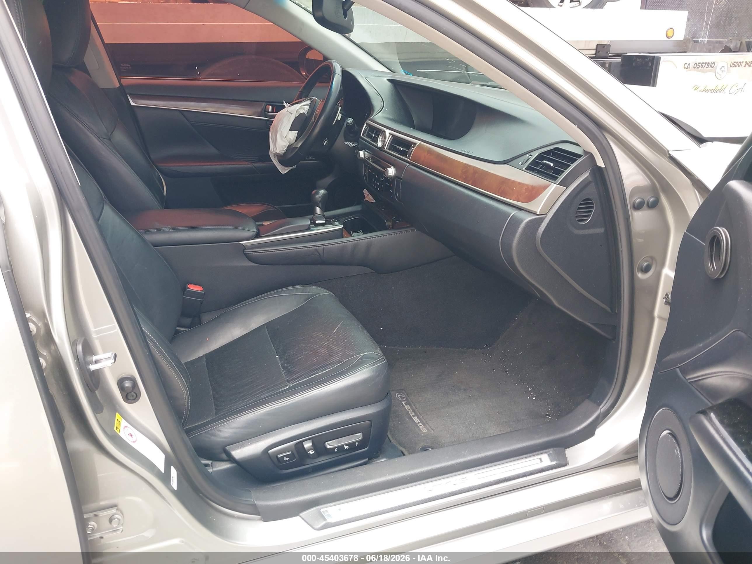 2015 Lexus Gs 350 Silver vin: JTHBE1BL2FA007430