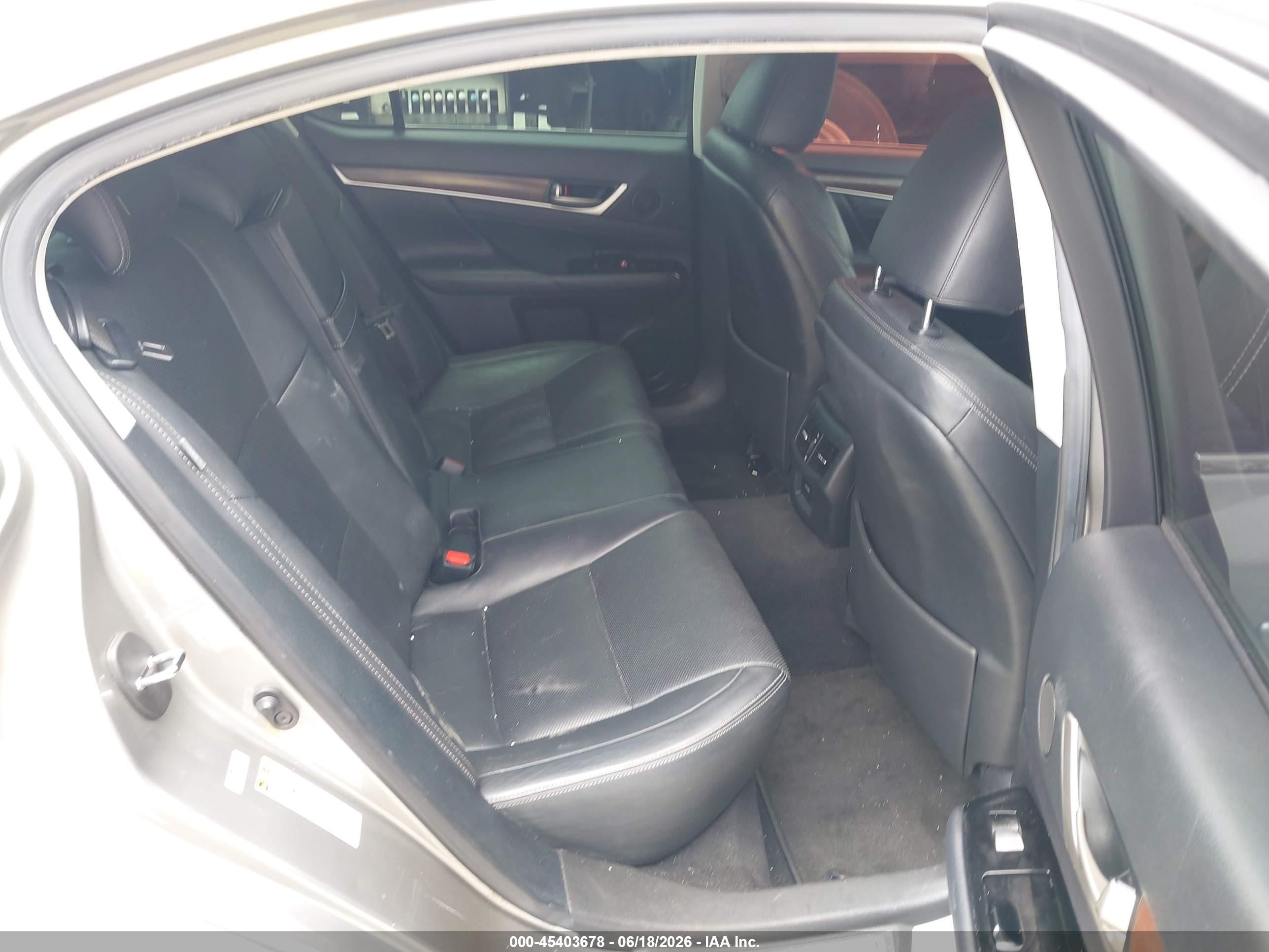 2015 Lexus Gs 350 Silver vin: JTHBE1BL2FA007430