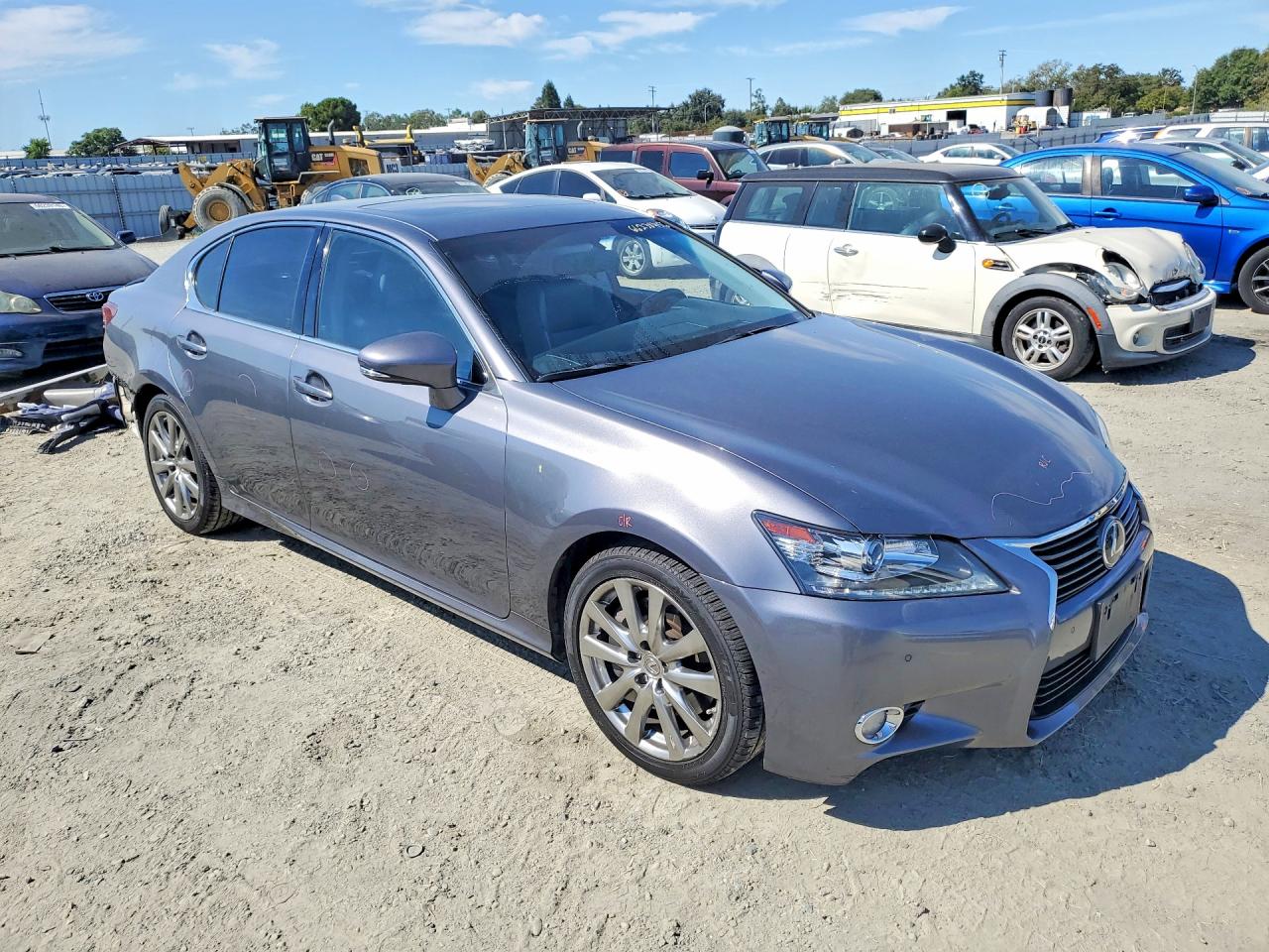 2015 Lexus Gs 350 Gray vin: JTHBE1BL2FA009209
