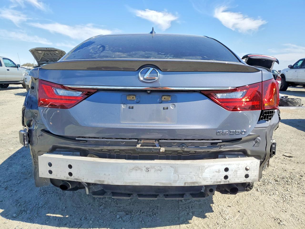 2015 Lexus Gs 350 Gray vin: JTHBE1BL2FA009209