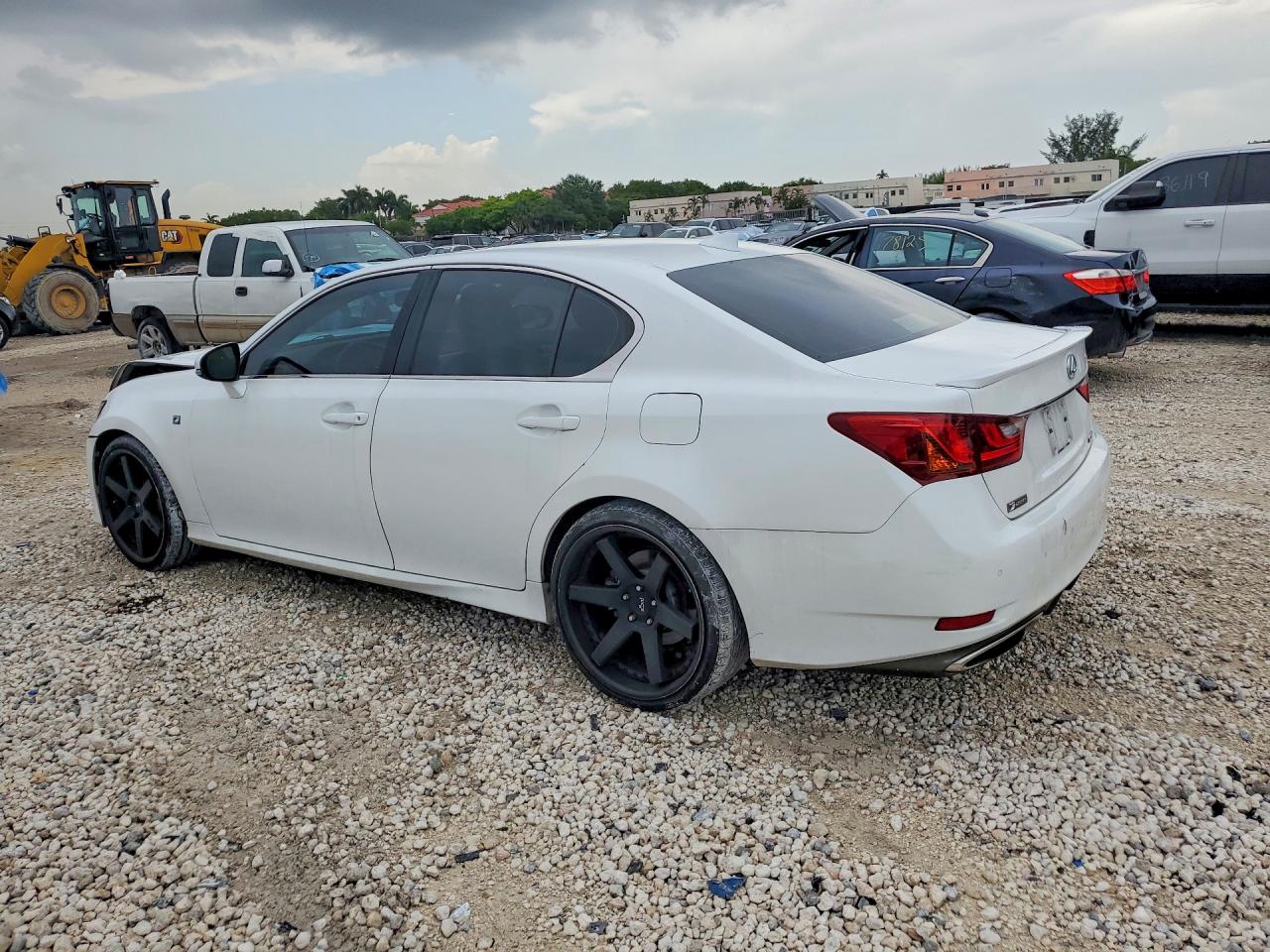 2015 Lexus Gs 350 White vin: JTHBE1BL2FA012501